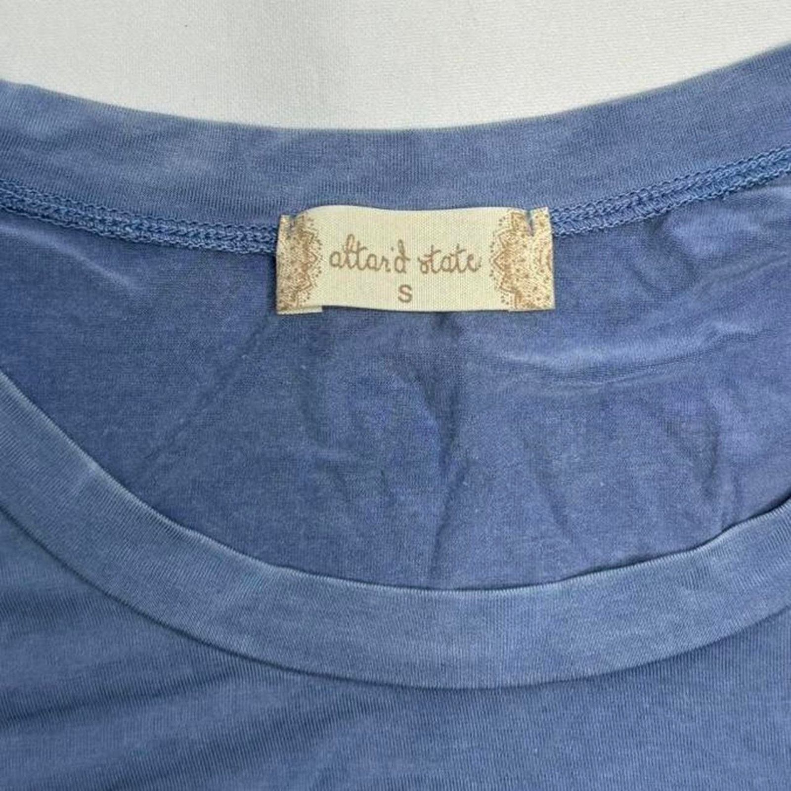 & Other Stories Altard State Oversized Size Small Top Blue Made With Cotton Size S / US 4 / IT 40 - 2 Thumbnail