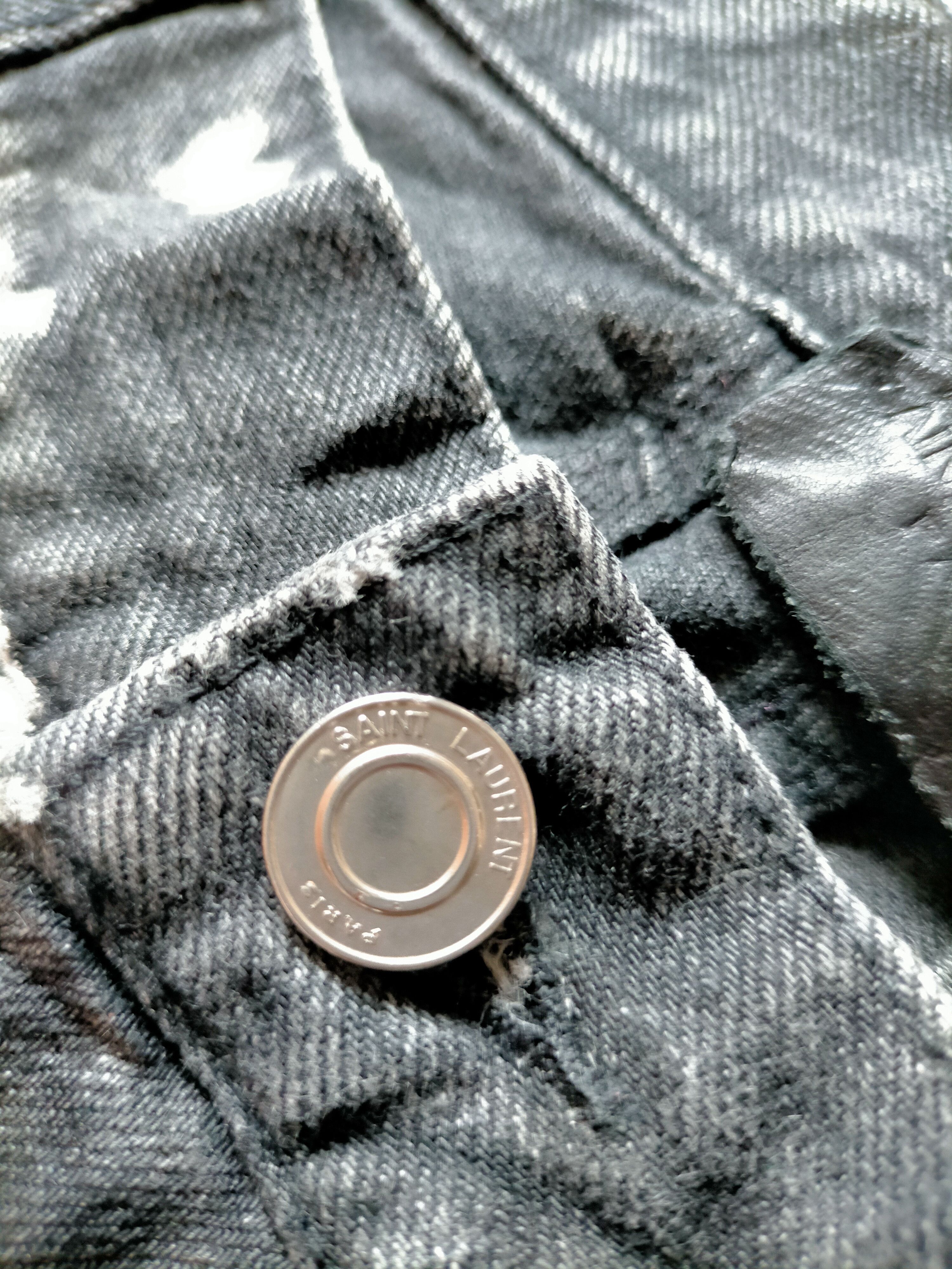 Saint Laurent Paris Saint Laurent Paris D 02 M/SK - LW Destroyed Acid Wash Size US 34 / EU 50 - 20 Thumbnail