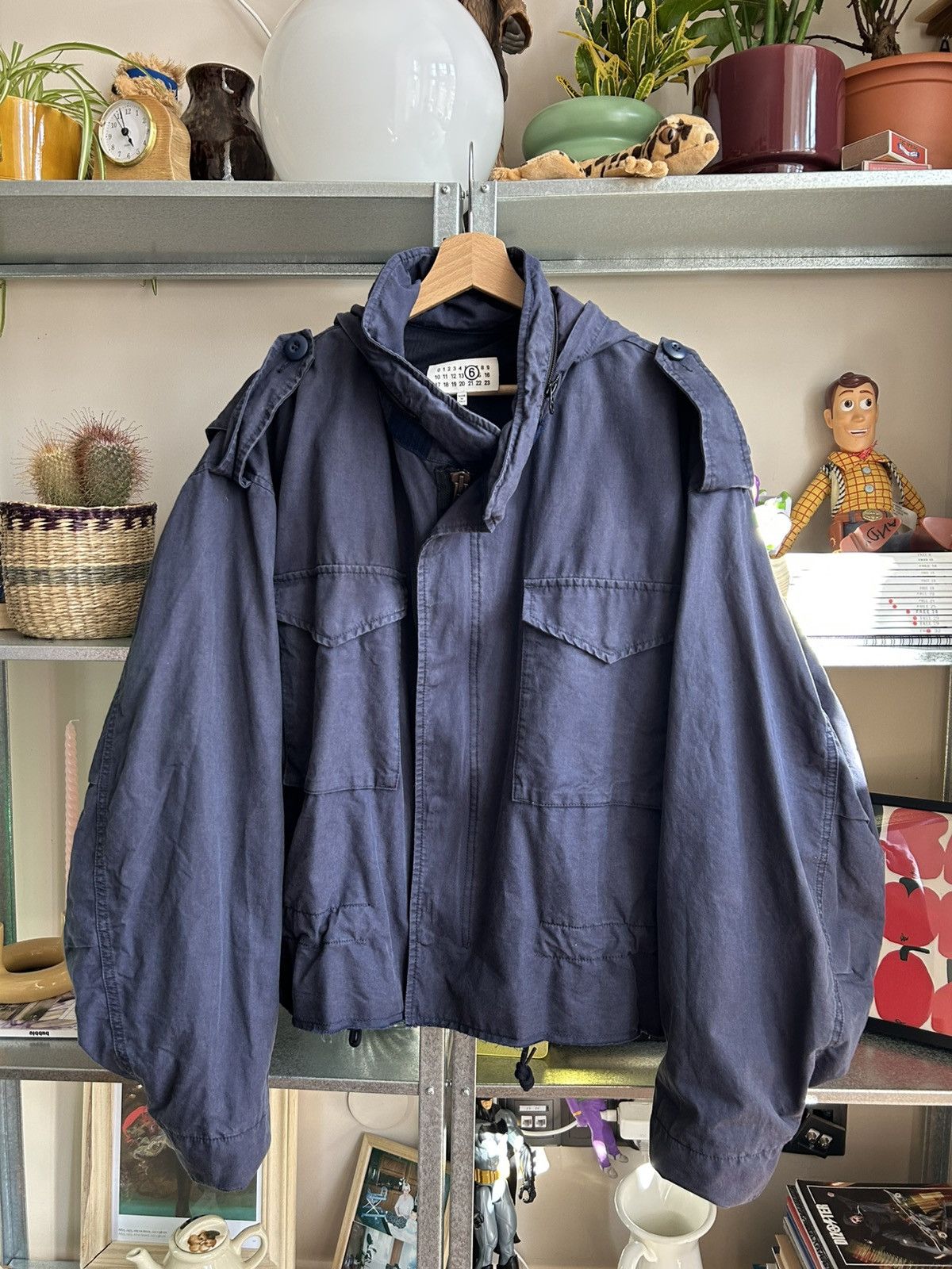 MM6 MM6 Maison Margiela Light Cotton Twill Jacket Avant Garde Size US M / EU 48-50 / 2 - 1 Thumbnail