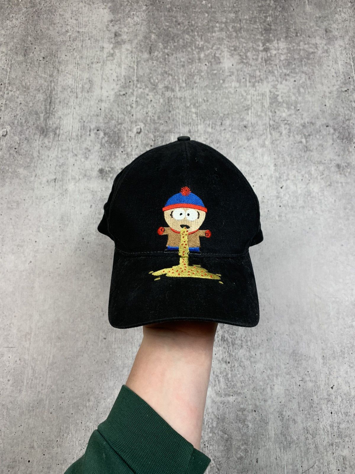 Pre-owned Cartoon Network X Dad Hat Vintage ‘99 South Park 2000s Hat Cap In Black