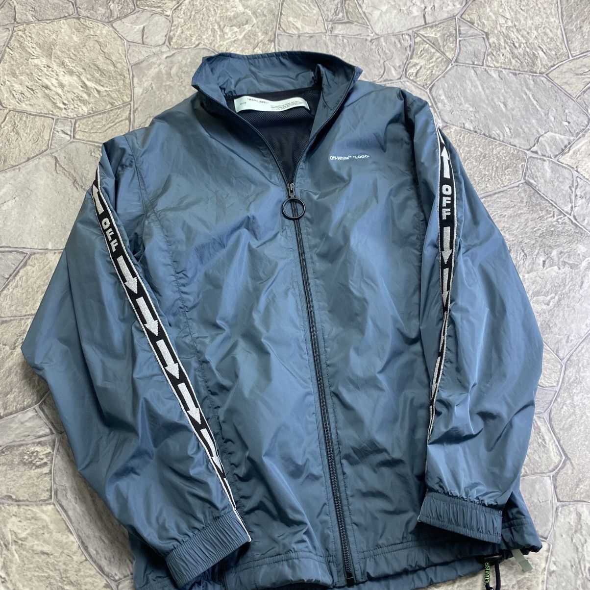 Off-White Off White Light Nylon Track jacket Size US S / EU 44-46 / 1 - 2 Thumbnail