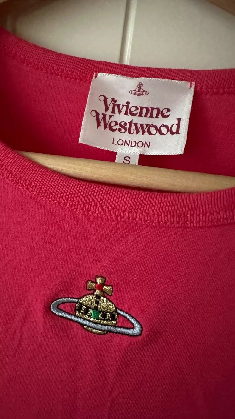 Vivienne Westwood vivienne westwood Saturn T-shirt, peach Size S / US 4 / IT 40 - 2 Thumbnail