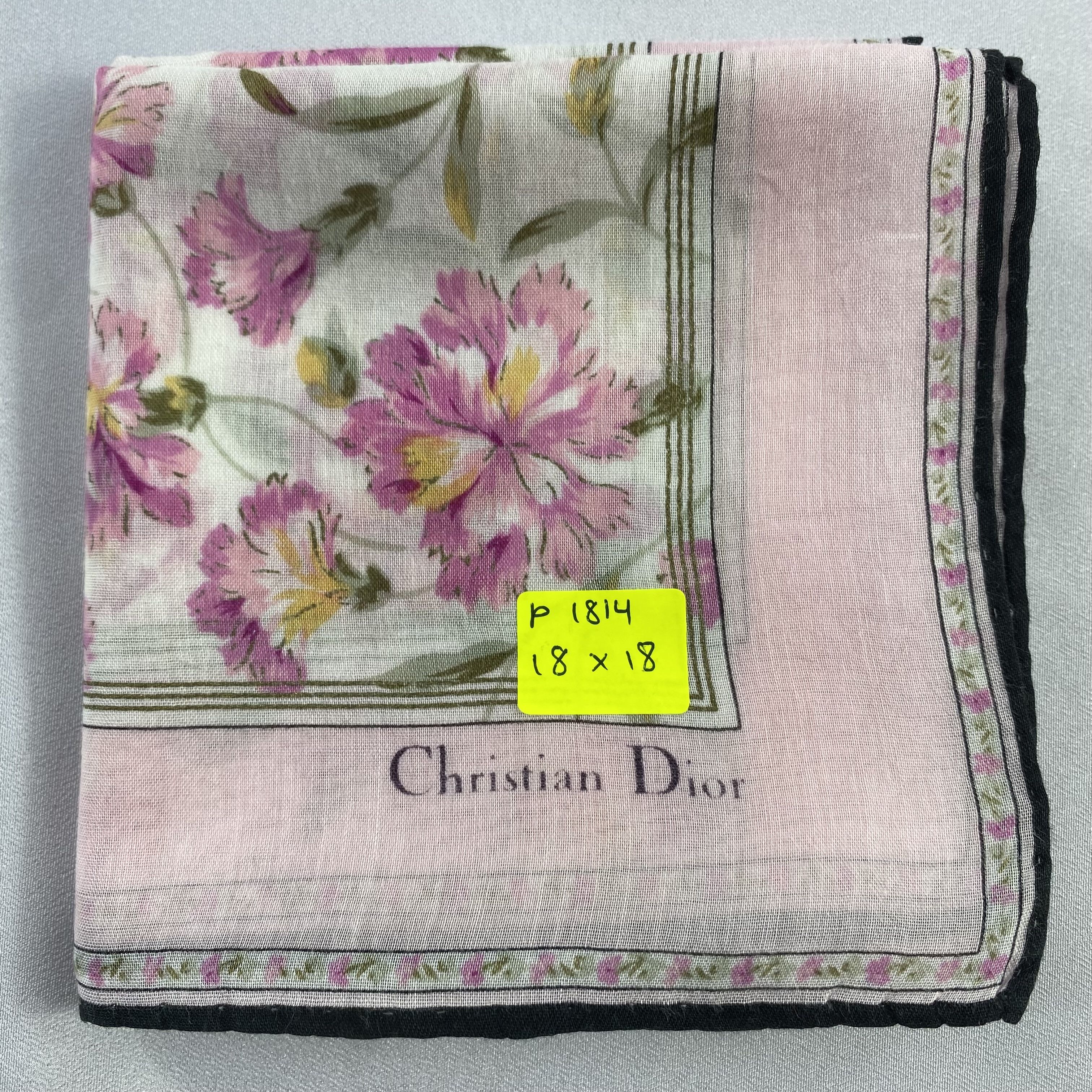 Vintage Christian Dior Monsieur Handkerchief / Neckerchief-P1814 Size ONE SIZE - 6 Thumbnail