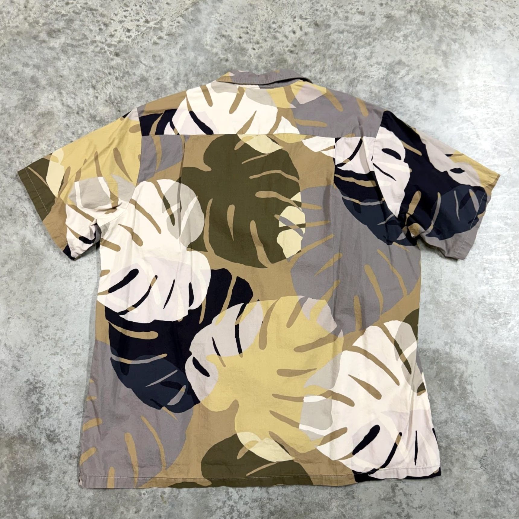 Vintage Kolekole Shirt Mens XL Beige Floral Hawaiian Button Short Sleeve USA Size US XL / EU 56 / 4 - 4 Thumbnail