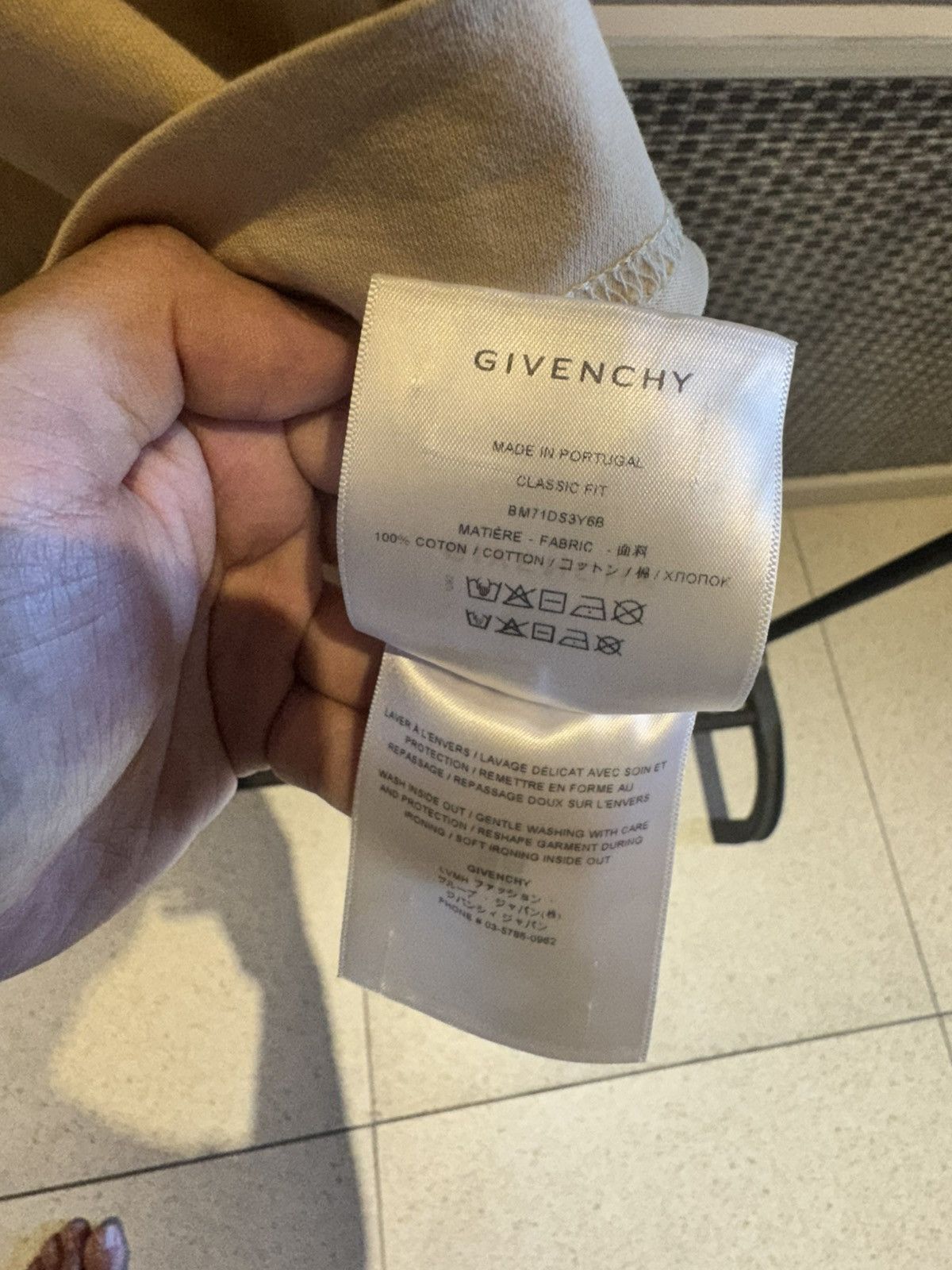 Givenchy Givenchy 4G logo Tee Size US S / EU 44-46 / 1 - 5 Thumbnail