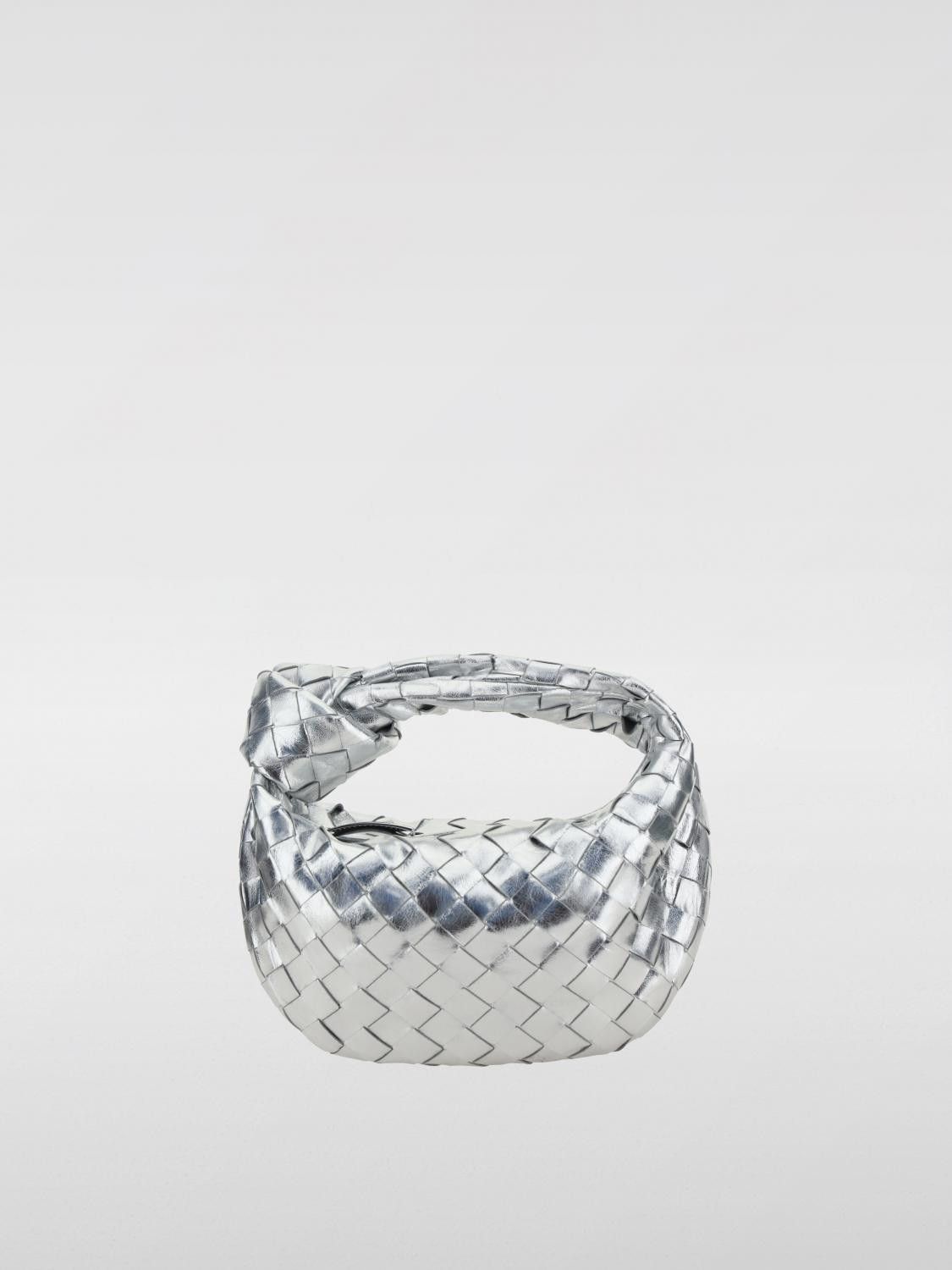 Bottega Veneta Mini Bag Woman Silver, Women's