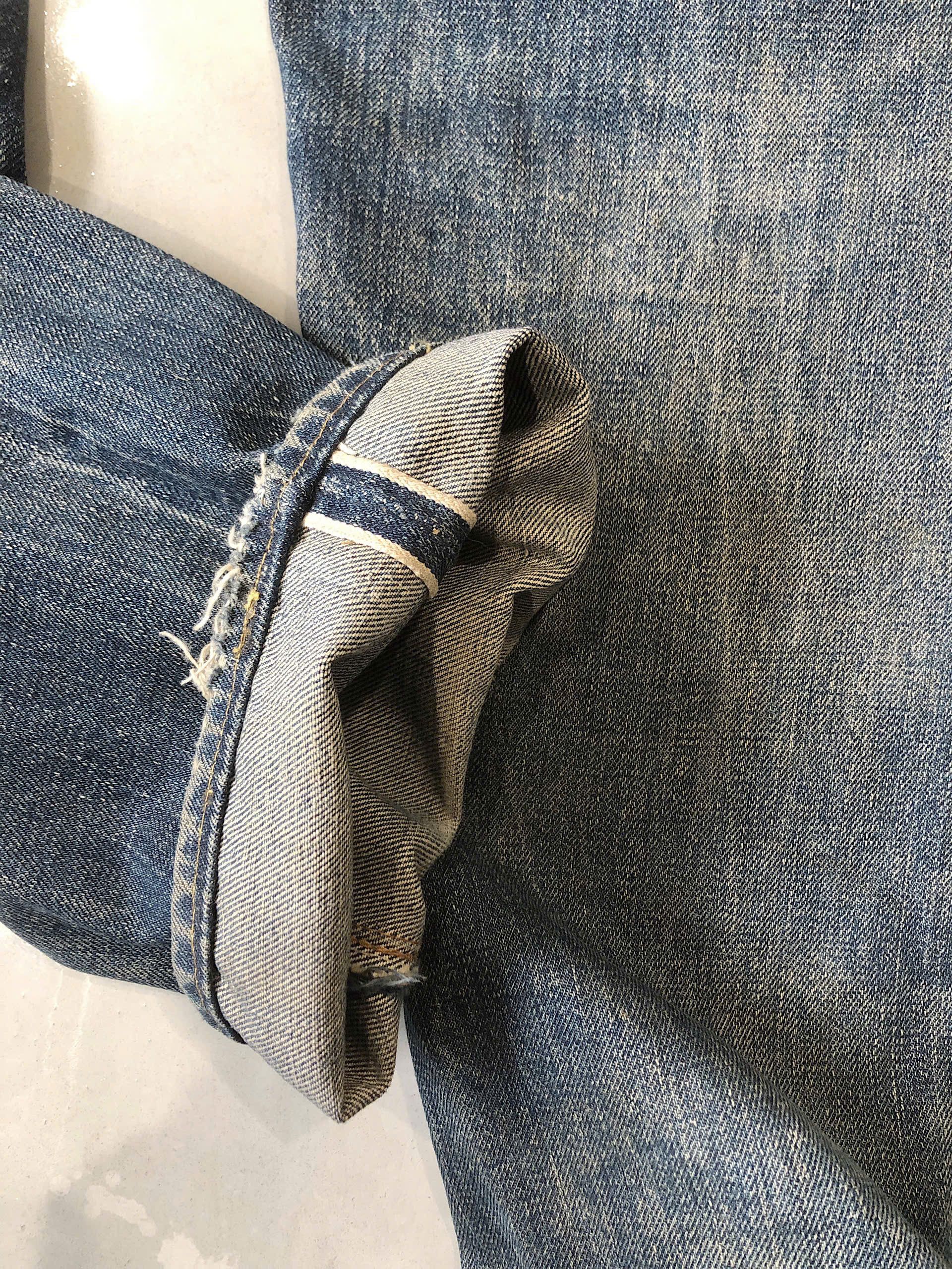 Levi's Vintage 1960s Levis 505 Denim Redline Selvedge Size US 32 / EU 48 - 5 Thumbnail