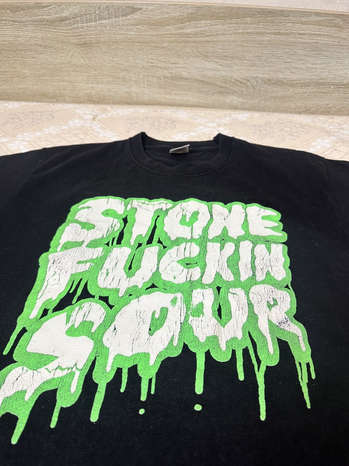 Band Tees 🔥 Stone Sour 2010 In Secrecy We Trust Vintage Rock T Shirt Size US M / EU 48-50 / 2 - 6 Thumbnail