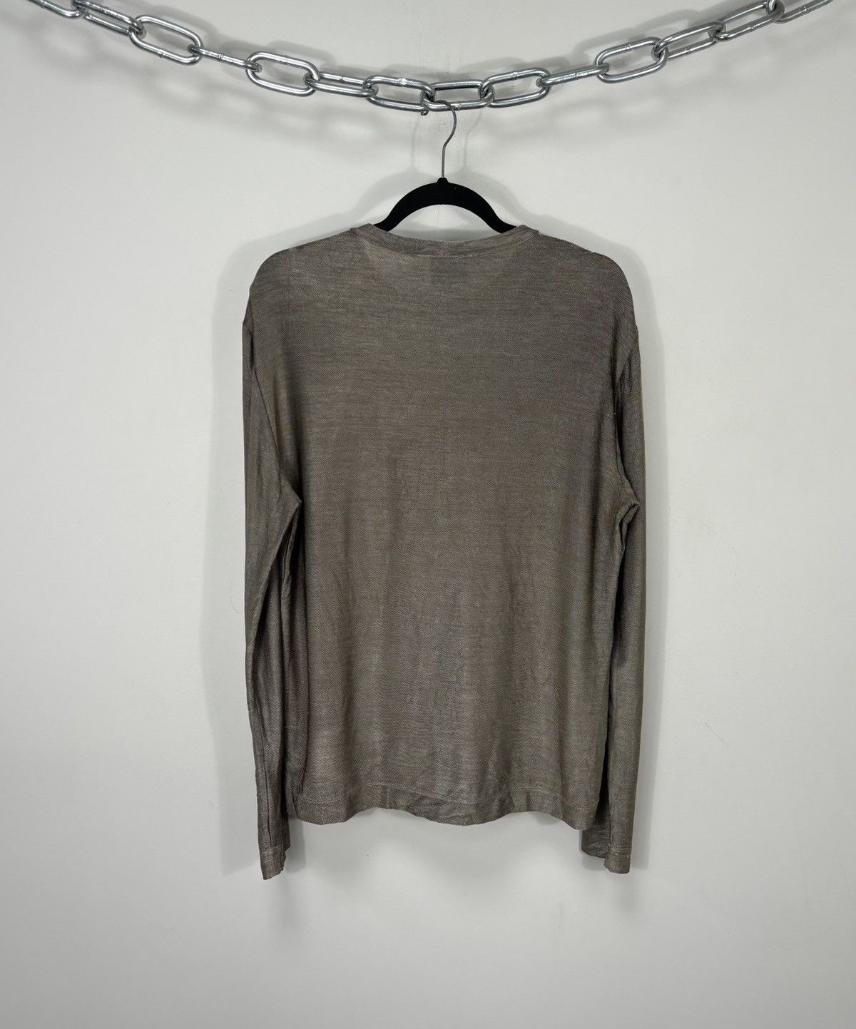 Versace Vintage Versace Jeans Couture Distressed Mesh Long Sleeve Size XL / US 12-14 / IT 48-50 - 12 Thumbnail