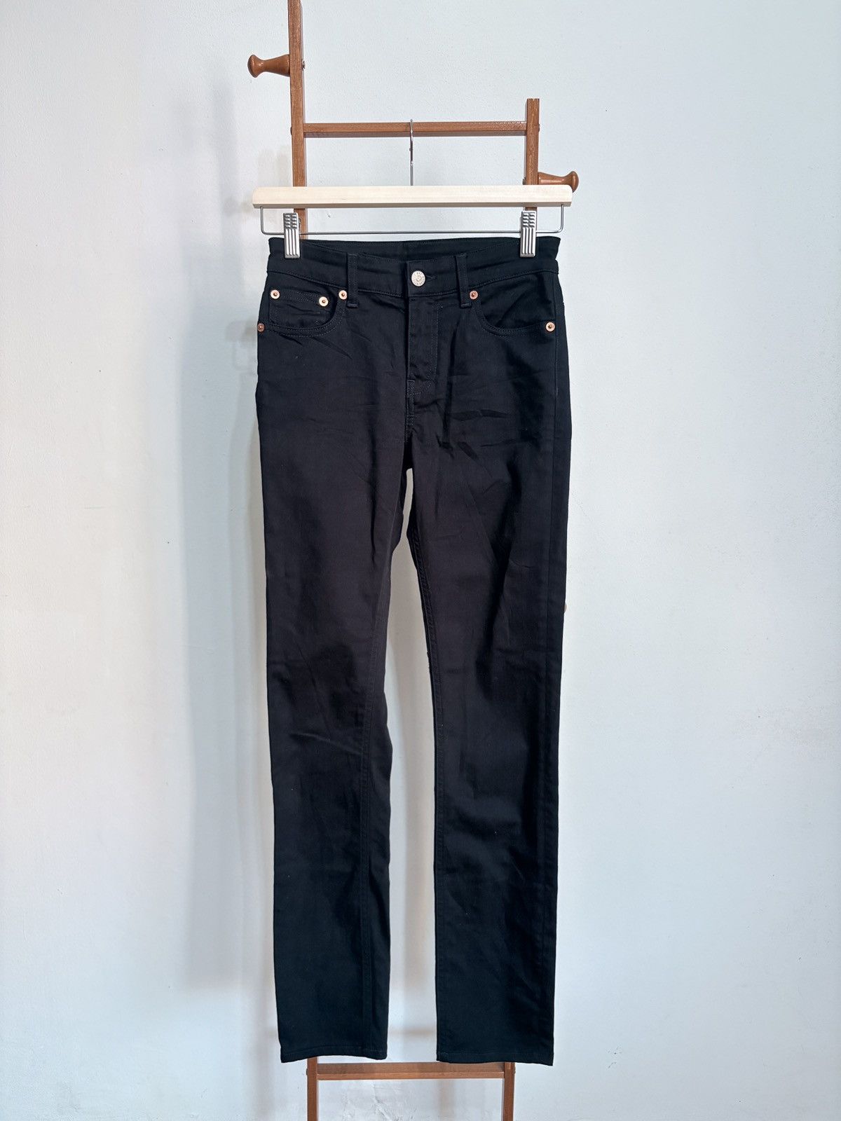 MM6 Maison Margiela x MM6 Strechtable Blackout Pants for Her Size 26" / US 2 / IT 38 - 1 Thumbnail