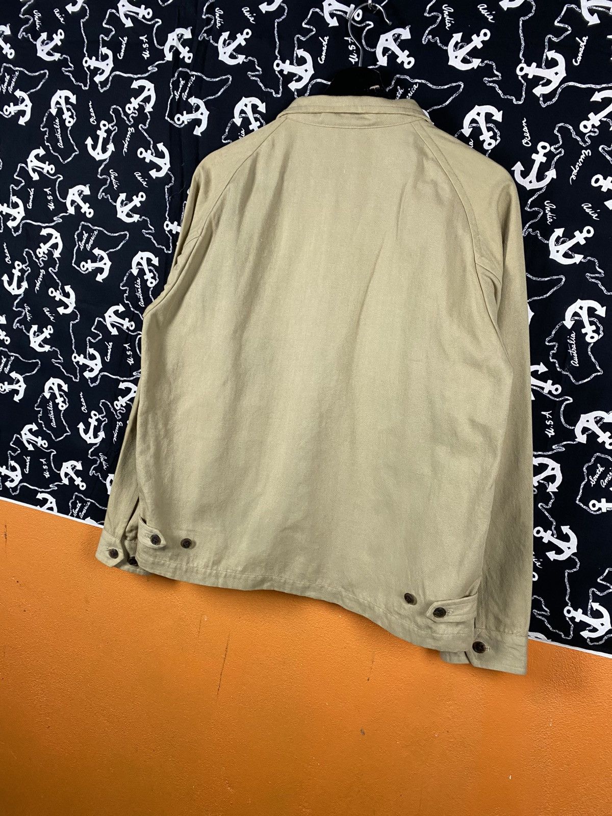 Vintage Vintage New Yorker Beige Zip Jacket – Classic Minimalist Size US M / EU 48-50 / 2 - 14 Thumbnail