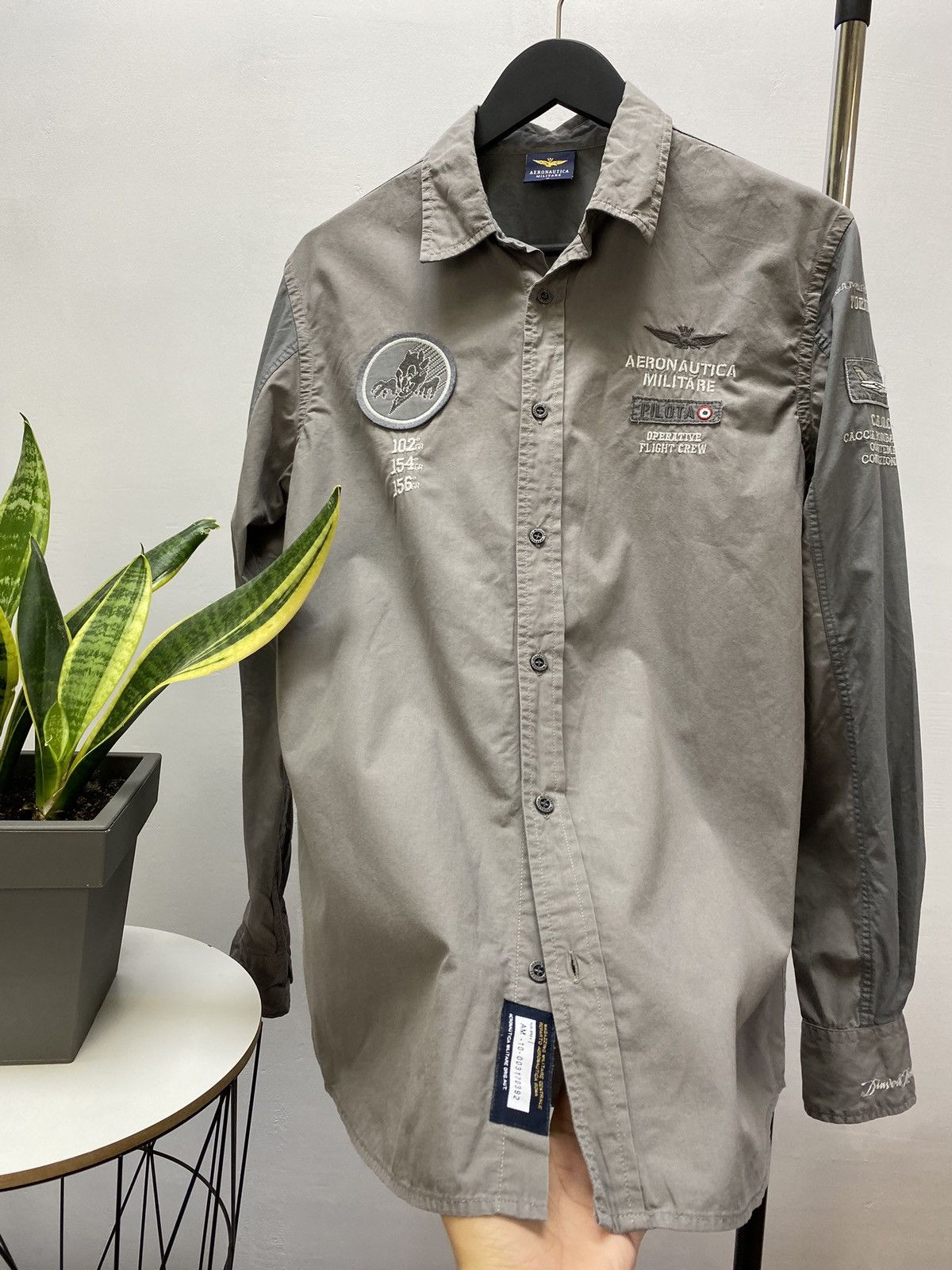 Other Aeronautica Militare Military Shirt Flight Pilot Italy Size US L / EU 52-54 / 3 - 12 Thumbnail
