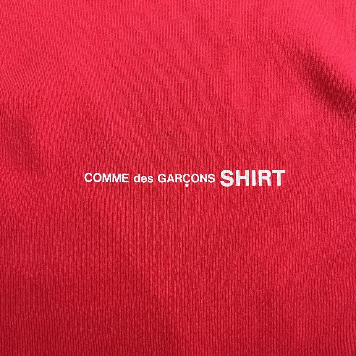 Comme des Garcons SHIRT Comme des Garçons Shirt Oversized Red T Shirt Size US S / EU 44-46 / 1 - 3 Thumbnail