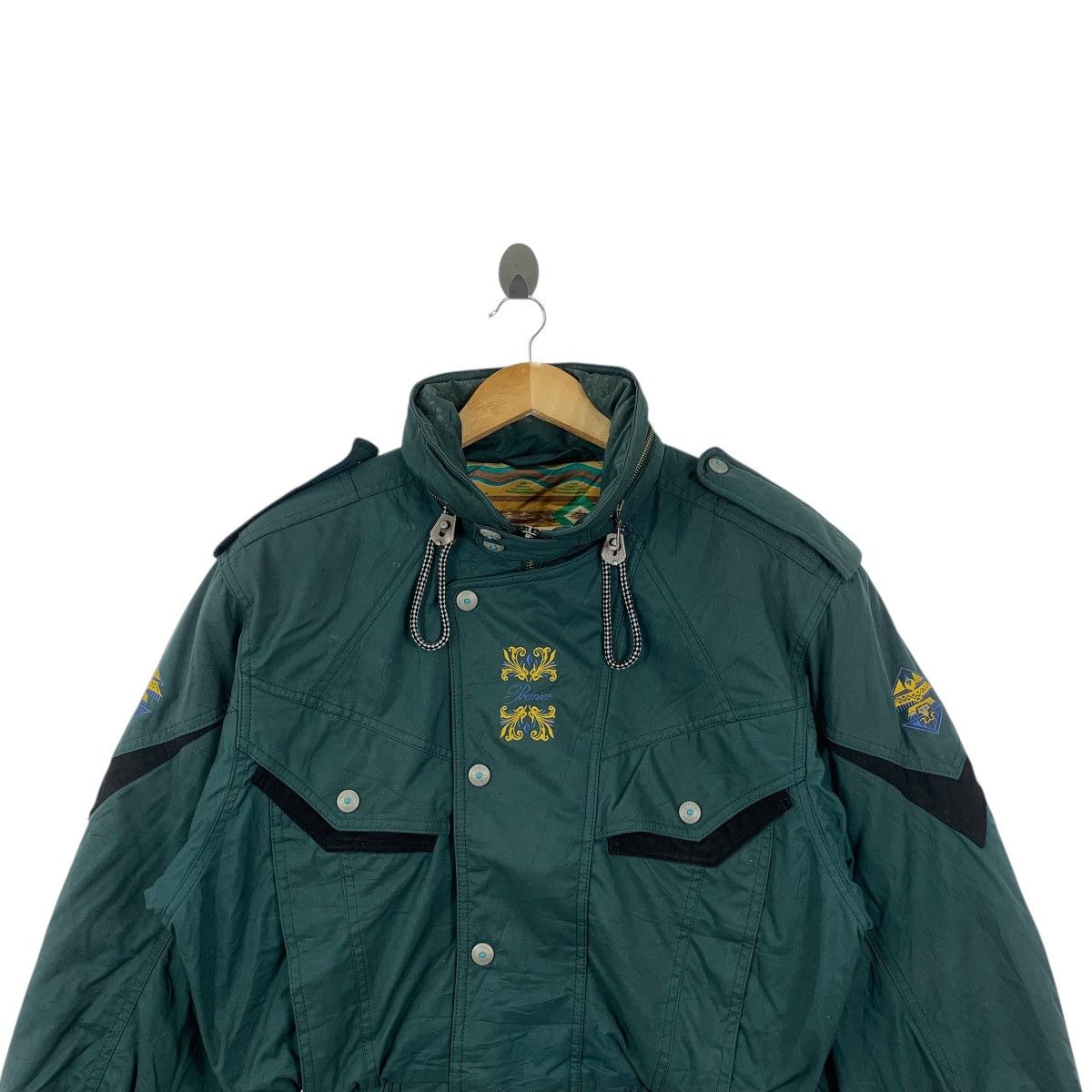 Descente Vintage DESCENTE JASPO JAPAN Premier Gorp Core Jacket Ski Size US M / EU 48-50 / 2 - 2 Thumbnail