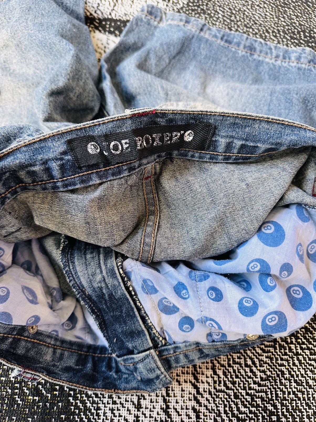 Vintage Vintage Joe Boxer 8ball Jorts Size US 33 - 3 Thumbnail