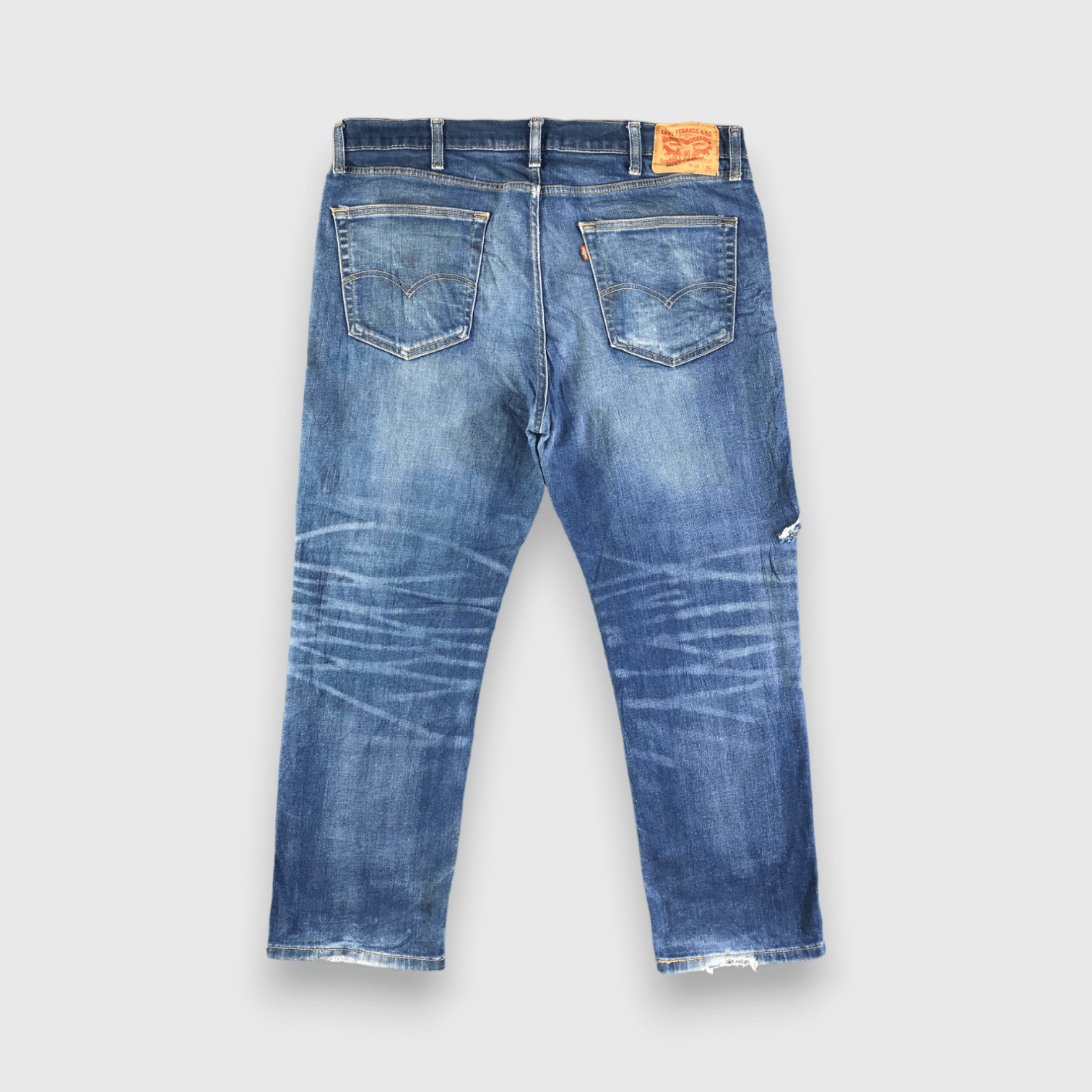 Levi's Vintage Blue Wash Levis 541 Jeans-J4527 Size US 41 - 2 Thumbnail