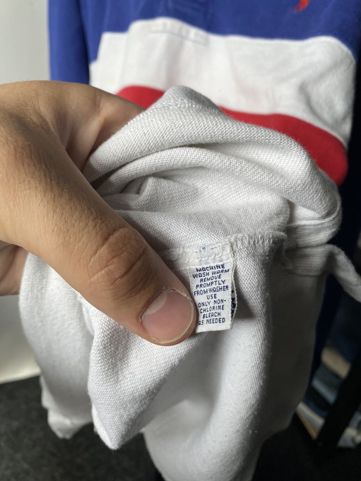 Polo Ralph Lauren 🔥Polo Sport Ralph Lauren Rugby Striped Polo Sweatshirt Size US M / EU 48-50 / 2 - 4 Thumbnail