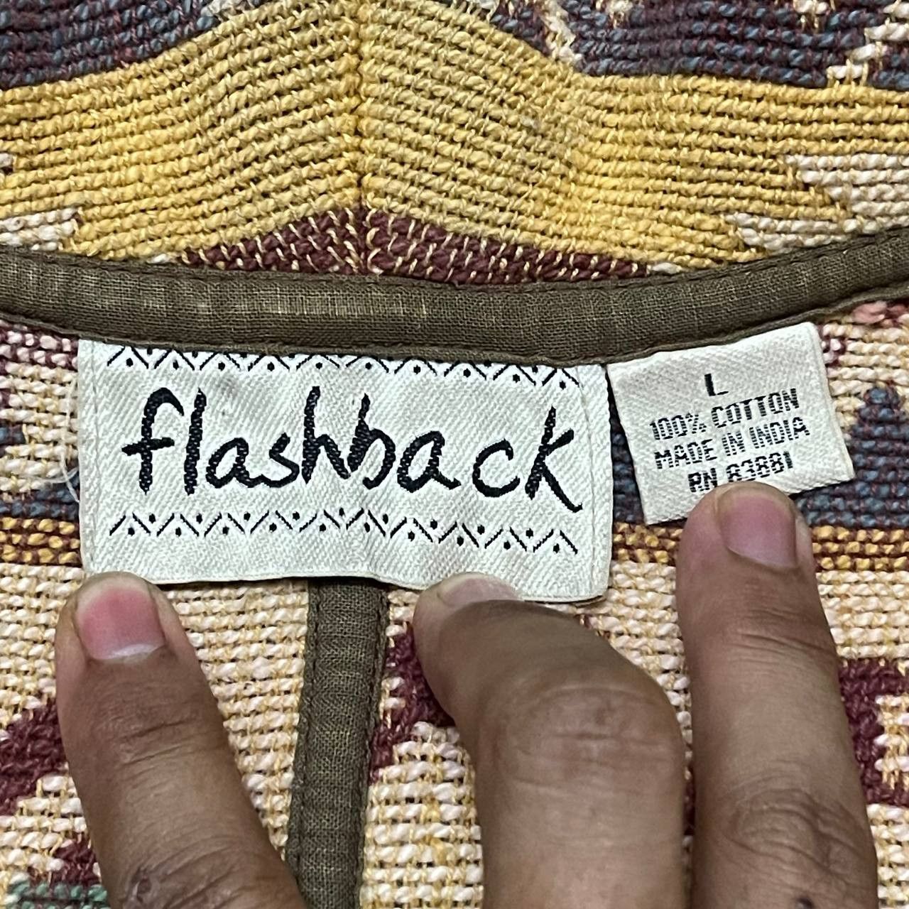 Japanese Brand Vintage Flashback Native Navajo Aztec Jacket Size L / US 10 / IT 46 - 8 Thumbnail