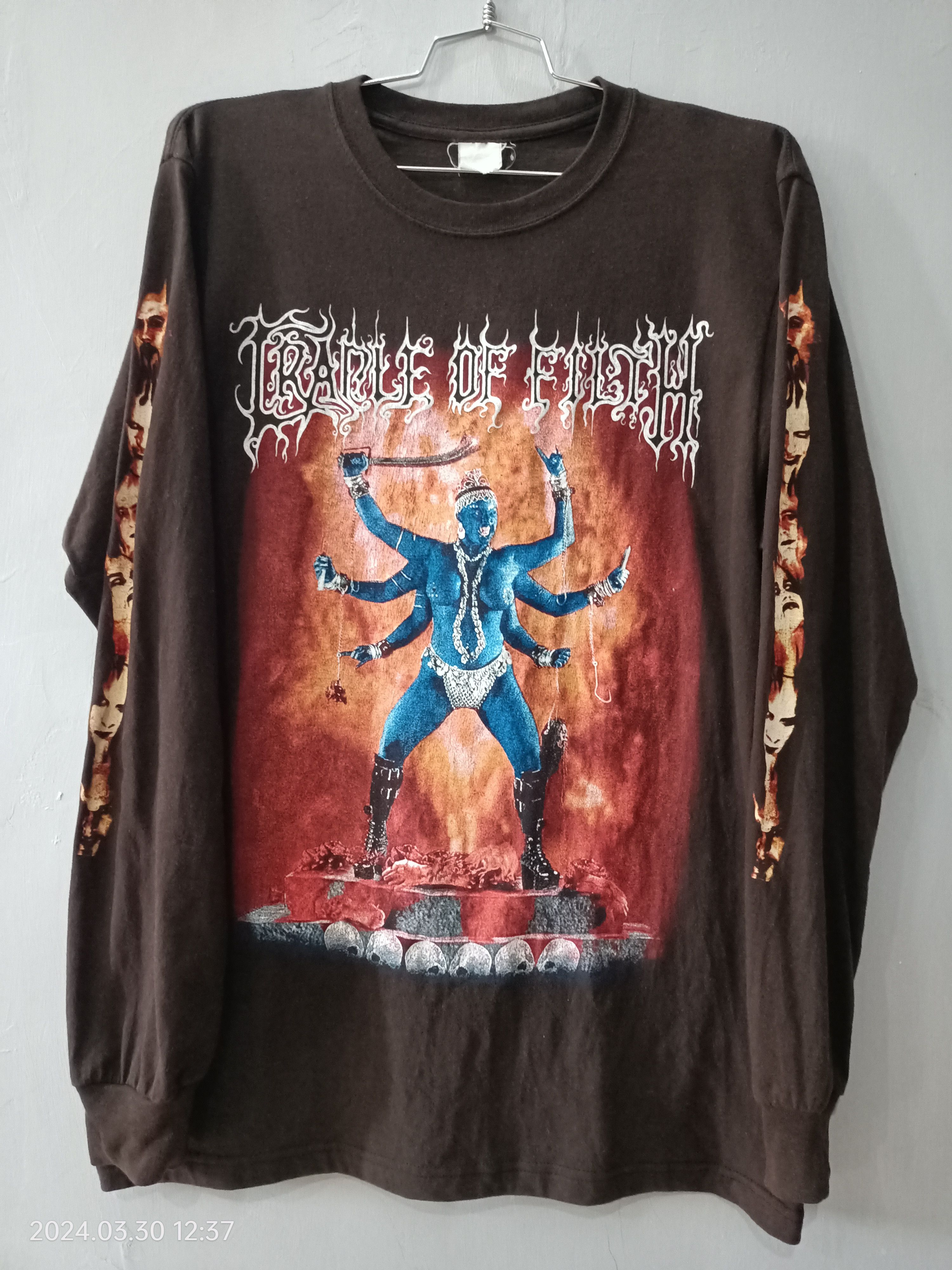00S CRADLE OF FILTH VIGOR MORTIS Tシャツ