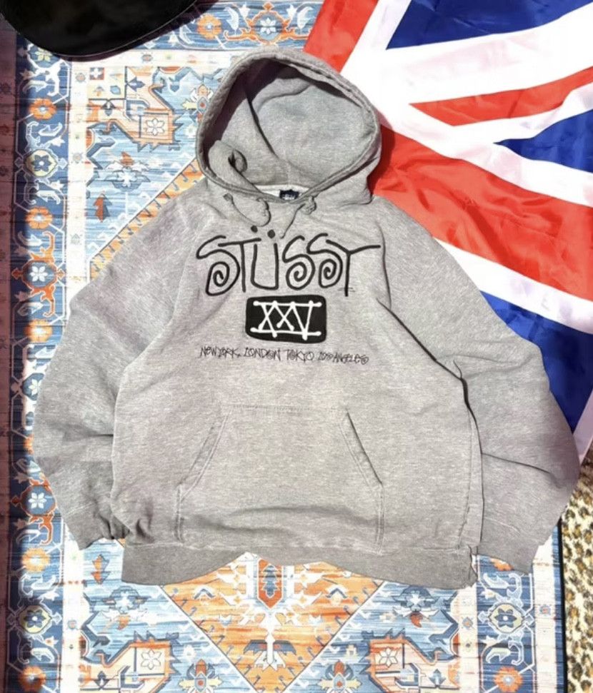 Stussy Stussy vintage hoodie 90s Size US XL / EU 56 / 4 - 1 Thumbnail