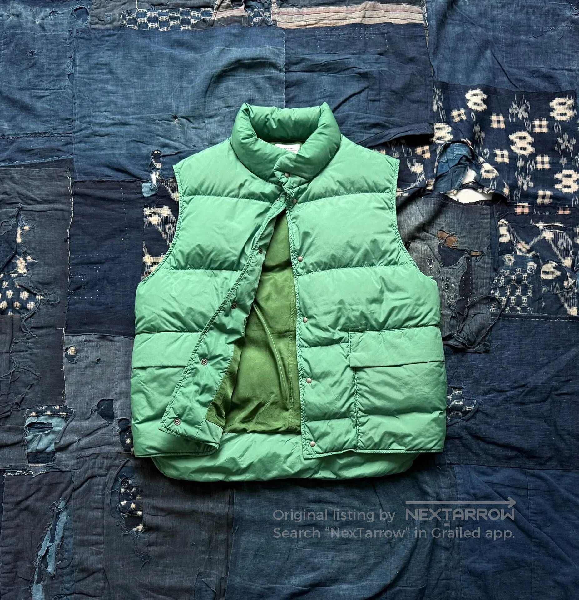 Visvim VISVIM 22AW Green Down Vest. Size US L / EU 52-54 / 3 - 2 Thumbnail