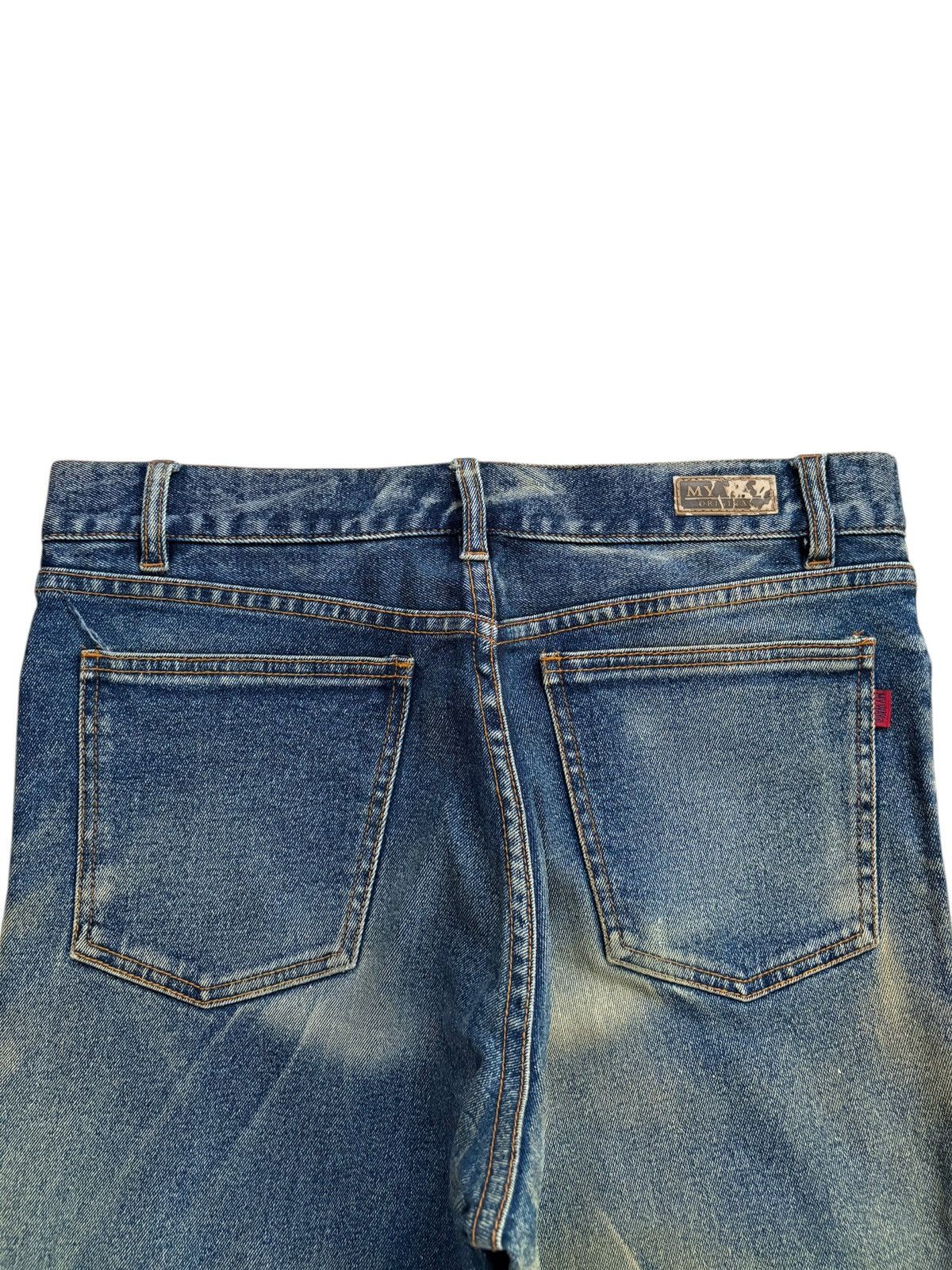 Japanese Brand Vintage Japanese Brand Honeycomb Mud Wash Baggy Jeans Size US 32 / EU 48 - 8 Thumbnail