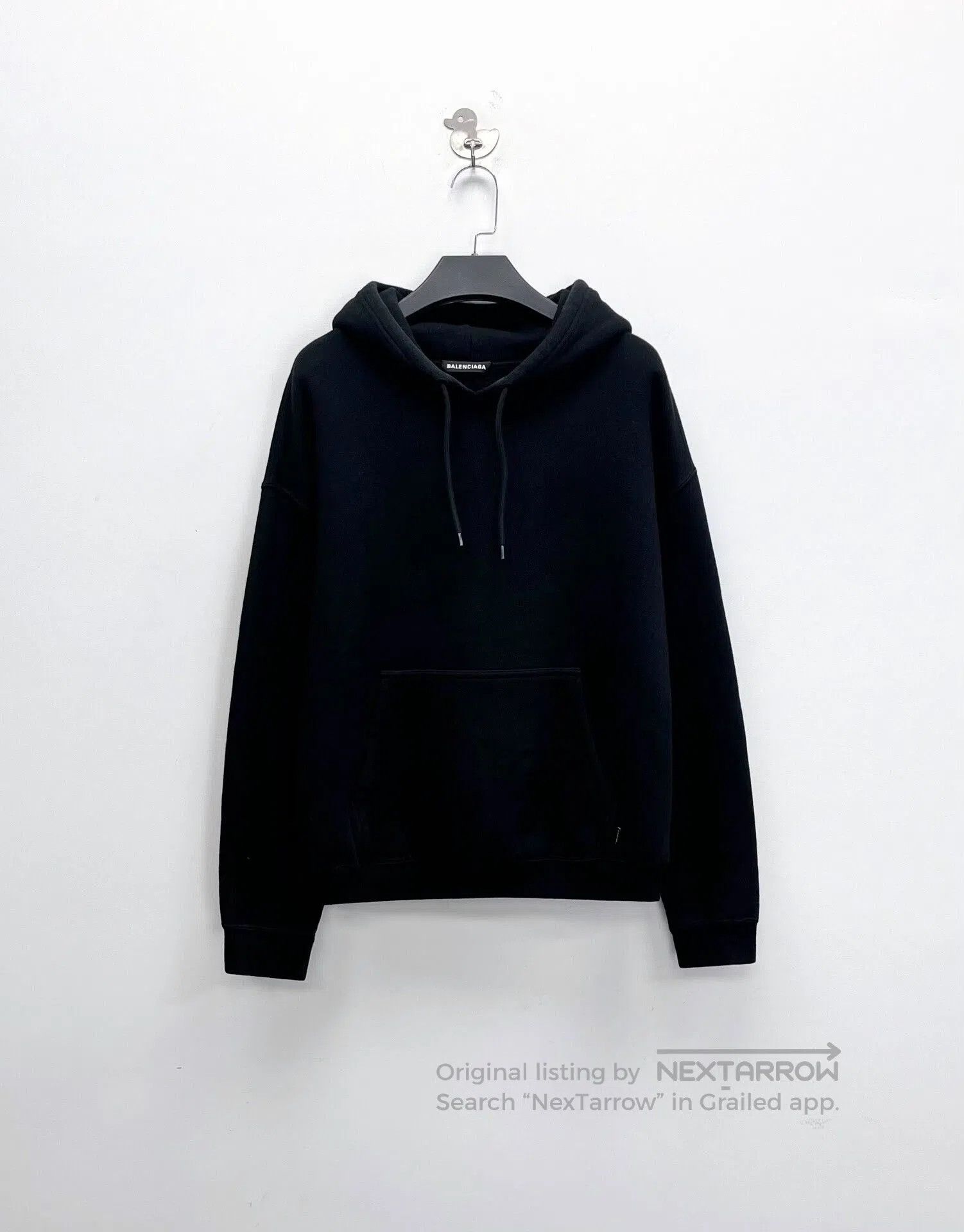Balenciaga black graffiti logo hoodie. Size US S / EU 44-46 / 1 - 2 Thumbnail