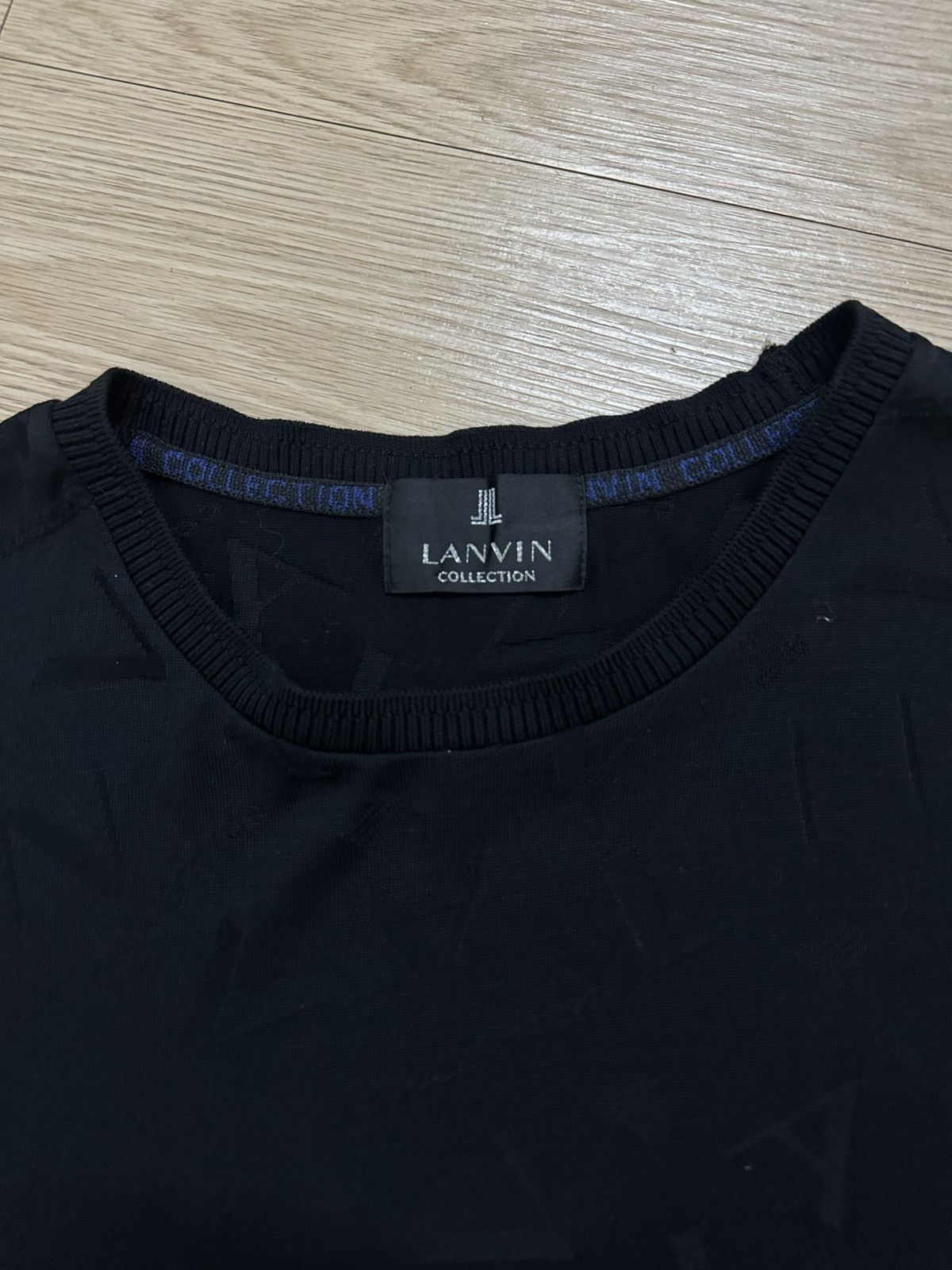 Designer × Lanvin Rare And Beautiful Lanvin Collection Jacquard Luxury Tee Size US M / EU 48-50 / 2 - 4 Thumbnail
