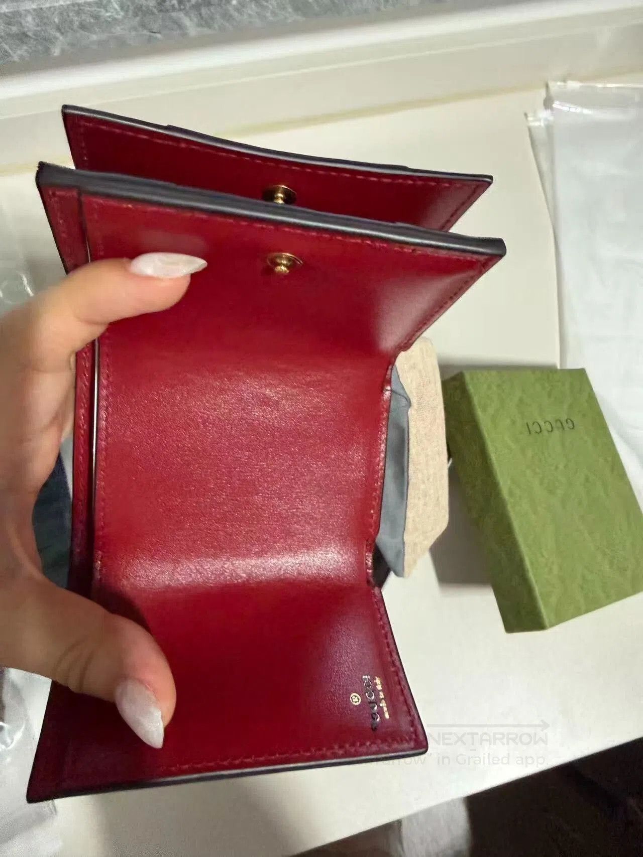 Gucci Gucci Balenciaga Collaboration Card Wallet. Size ONE SIZE - 7 Thumbnail
