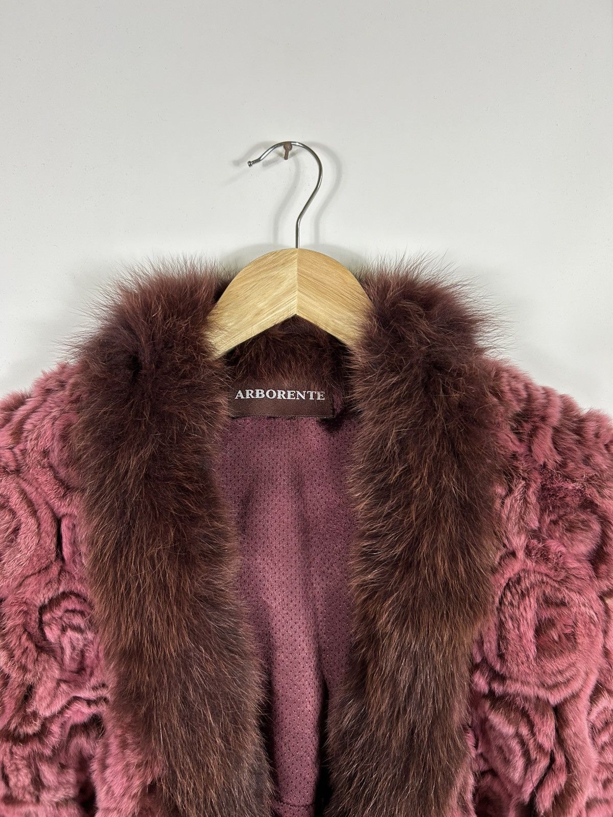 Japanese Brand 🔥Arborente Faux Fur Cropped Jacket Size M / US 6-8 / IT 42-44 - 4 Thumbnail