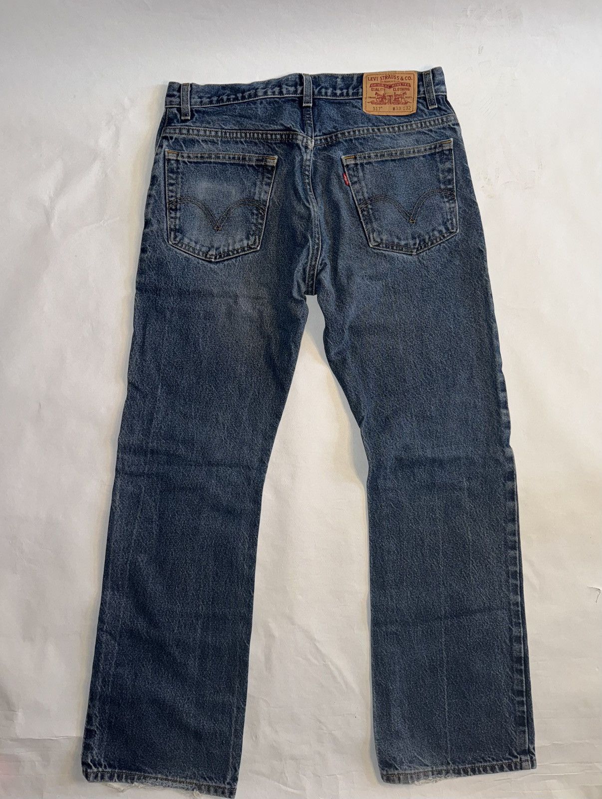 Levi's Vintage Clothing Vintage 517 levi’s Boot cut denim Size US 33 - 2 Thumbnail