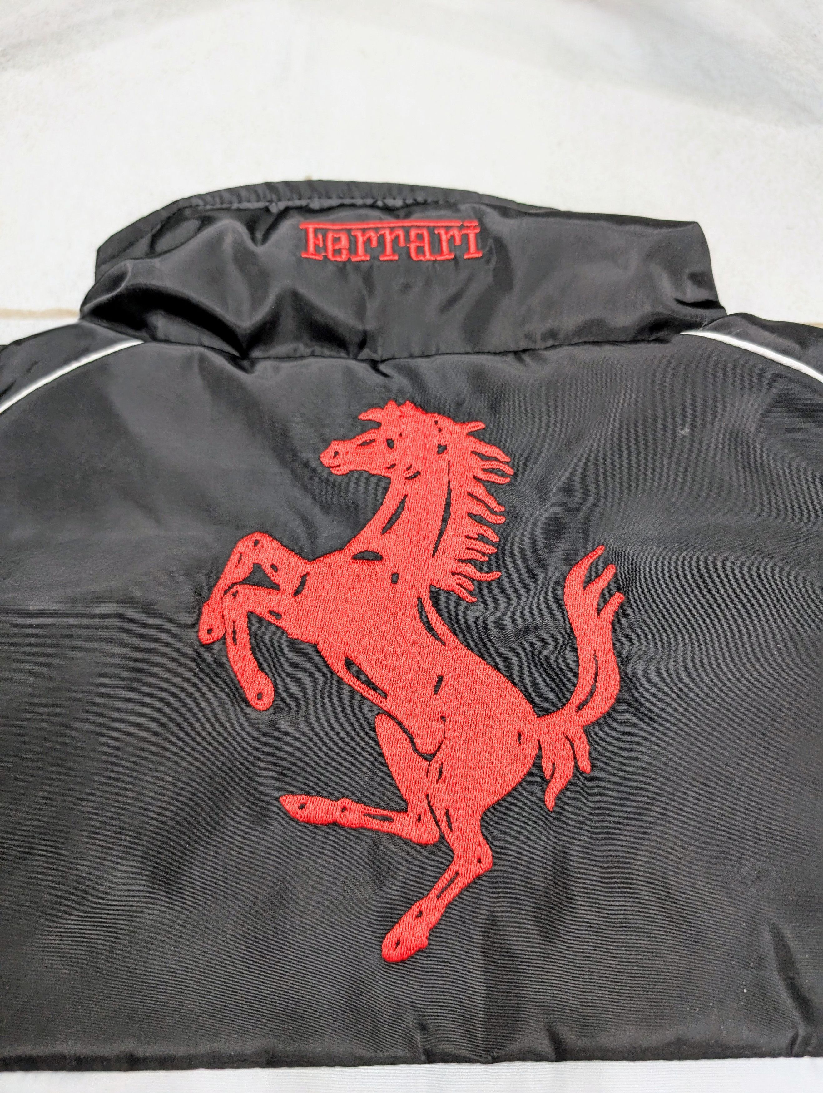 Vintage 🔥 Ferrari 🔥 F1 Racing Jacket Bomber Formula Schumacher Size US XL / EU 56 / 4 - 10 Thumbnail