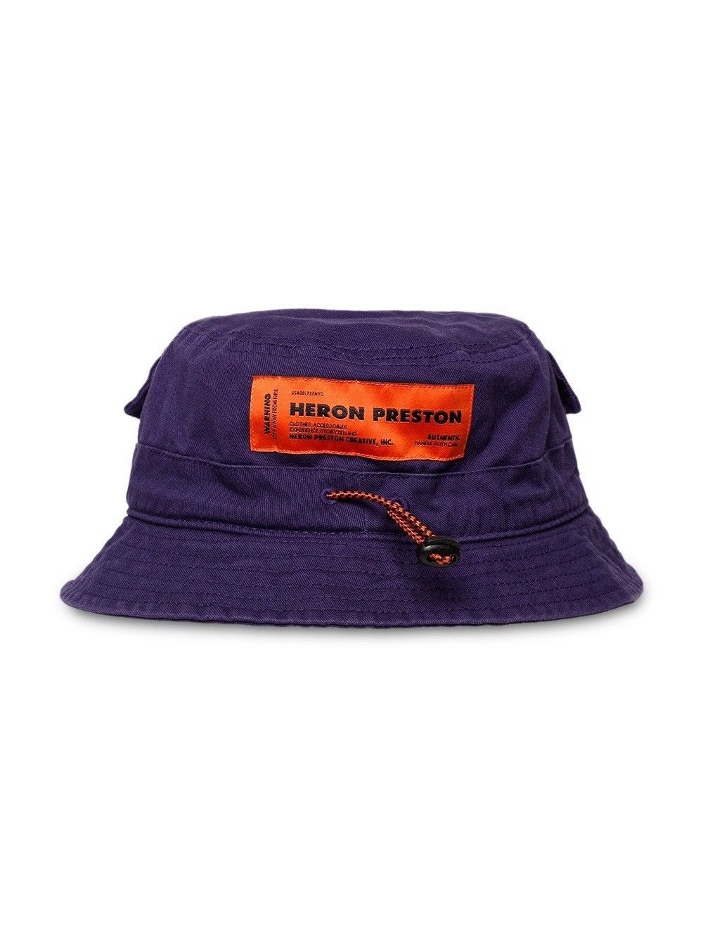 Heron Preston Heron Preston Purple Twill Bucket Hat Adult Unisex S/M NWT Size ONE SIZE - 1 Thumbnail