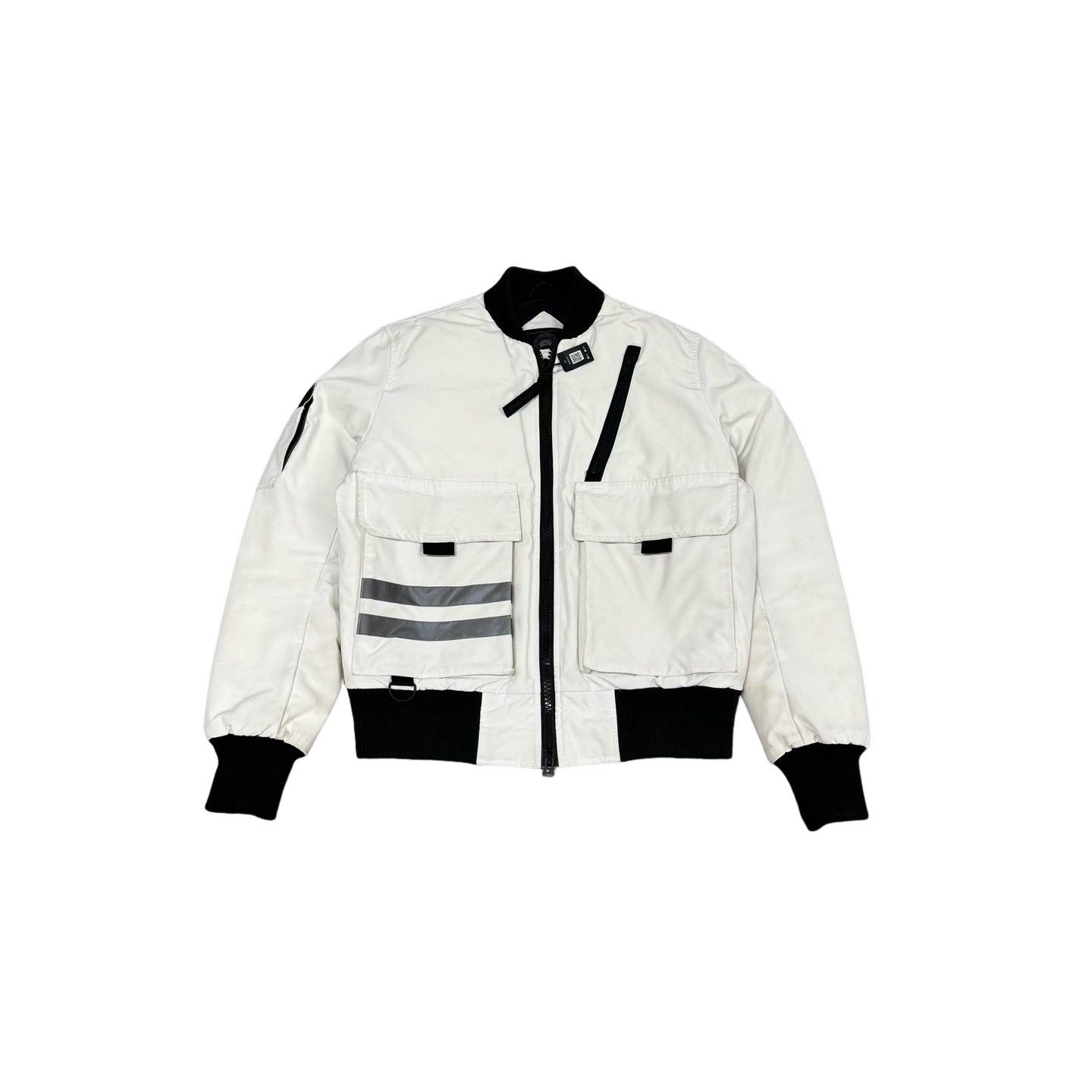Canada Goose Canada Goose Black Label White Bomber Jacket US S Size US S / EU 44-46 / 1 - 1 Thumbnail