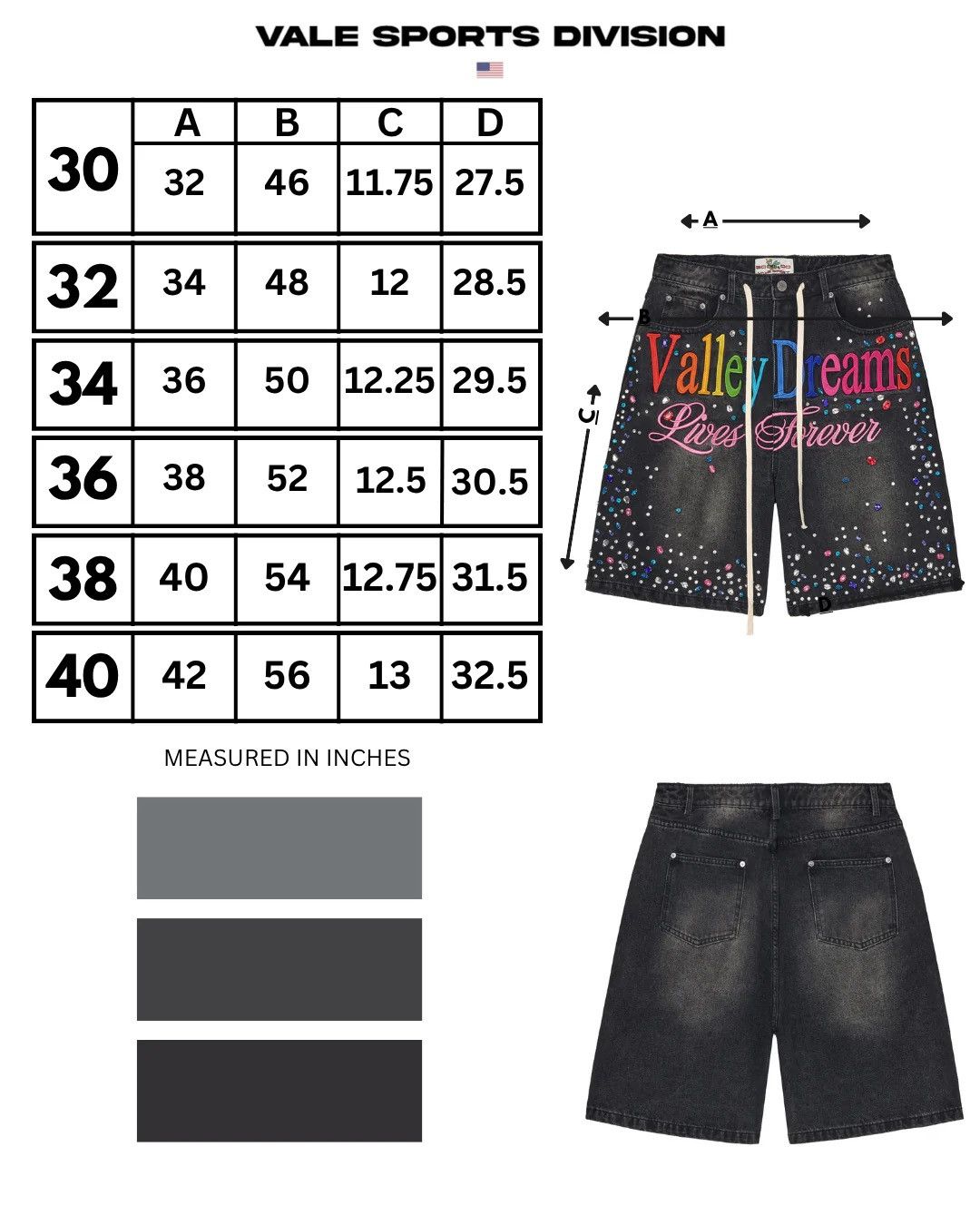 Vale Vale Ice Cream Jorts Size US 34 / EU 50 - 10 Thumbnail
