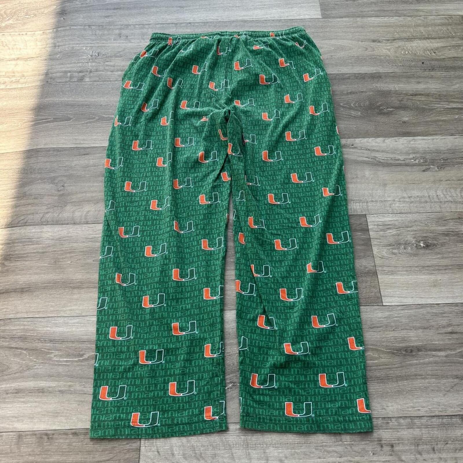 Other Vintage 90’s UM University of Miami Baggy Sweatpants size M Size US 32 / EU 48 - 3 Thumbnail