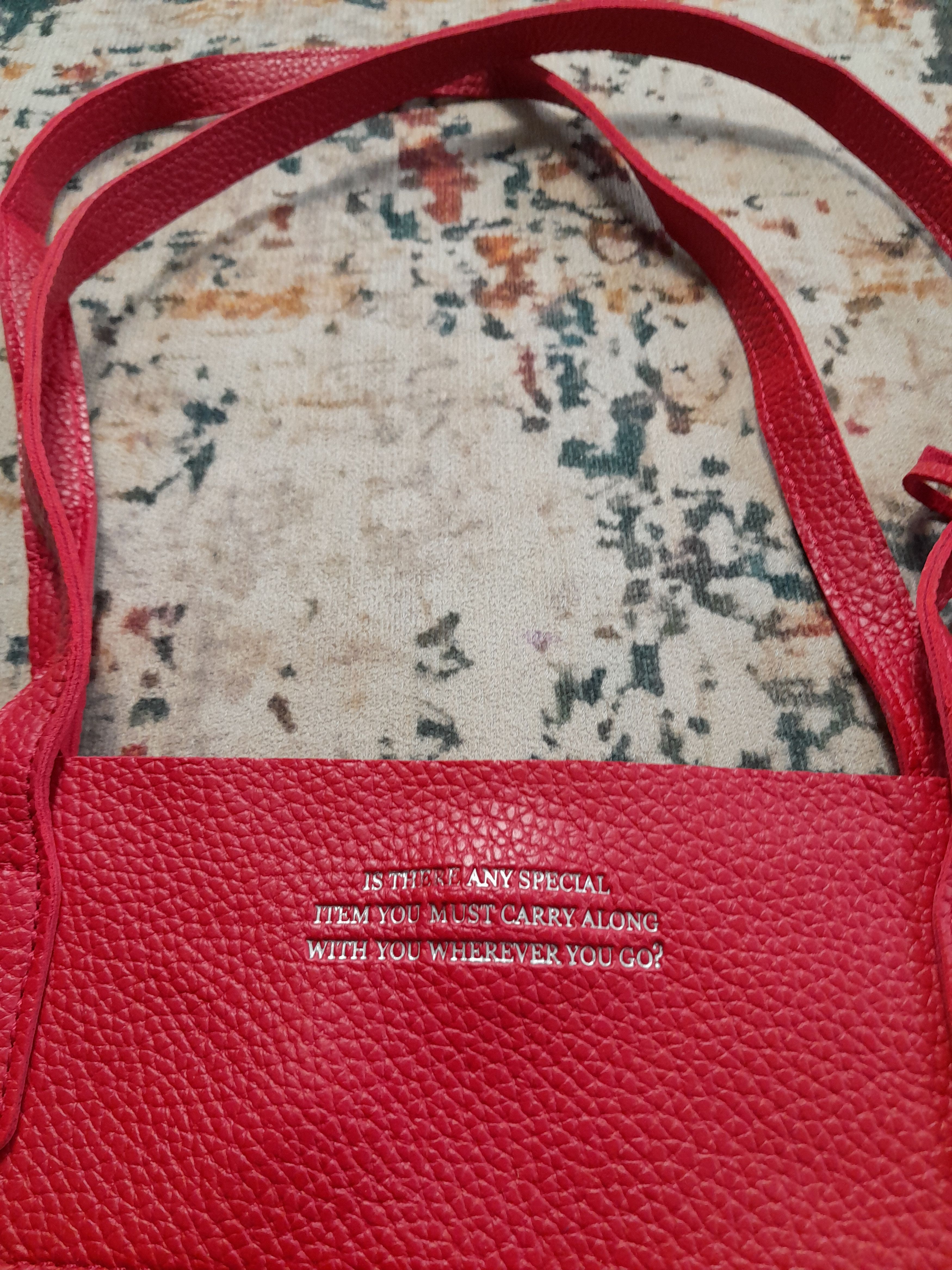 Global Work × Japanese Brand Global Work Tote Leather Bag Shoulder Handle Size ONE SIZE - 3 Thumbnail