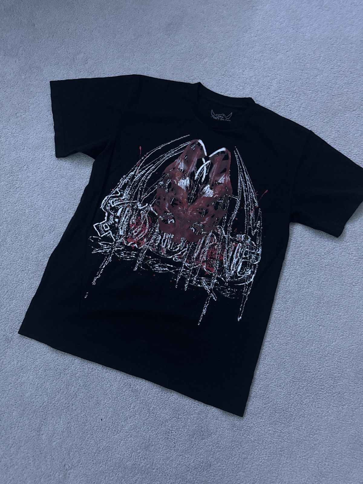 Ken Carson Ken Carson Antagonist 2.0 Black Red Shirt Size M Size US M / EU 48-50 / 2 - 2 Thumbnail