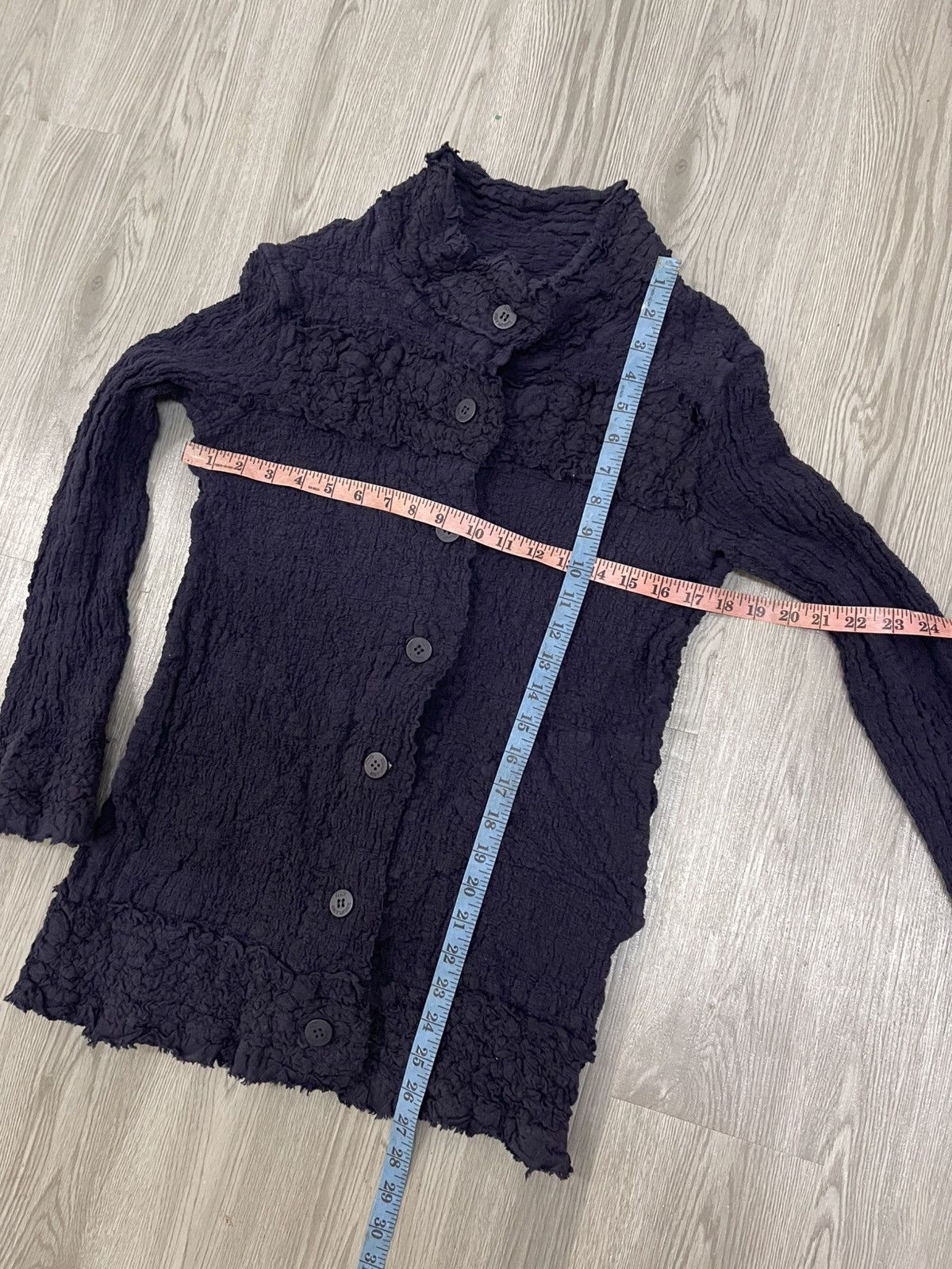 Pleats Please Issey Miyake Issey Miyake Cauliflower Half Neck Jacket Size M / US 6-8 / IT 42-44 - 8 Thumbnail