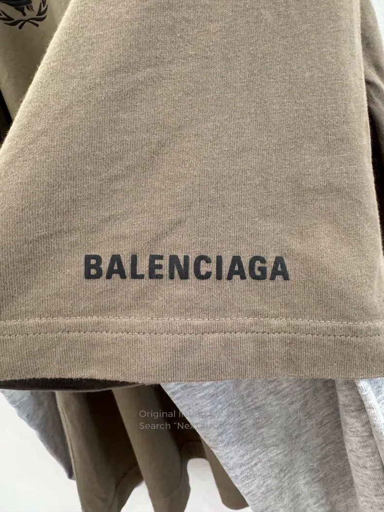 Balenciaga Balenciaga Letter Logo Dark Gray with Light Gray Two-Piece Size US S / EU 44-46 / 1 - 4 Thumbnail