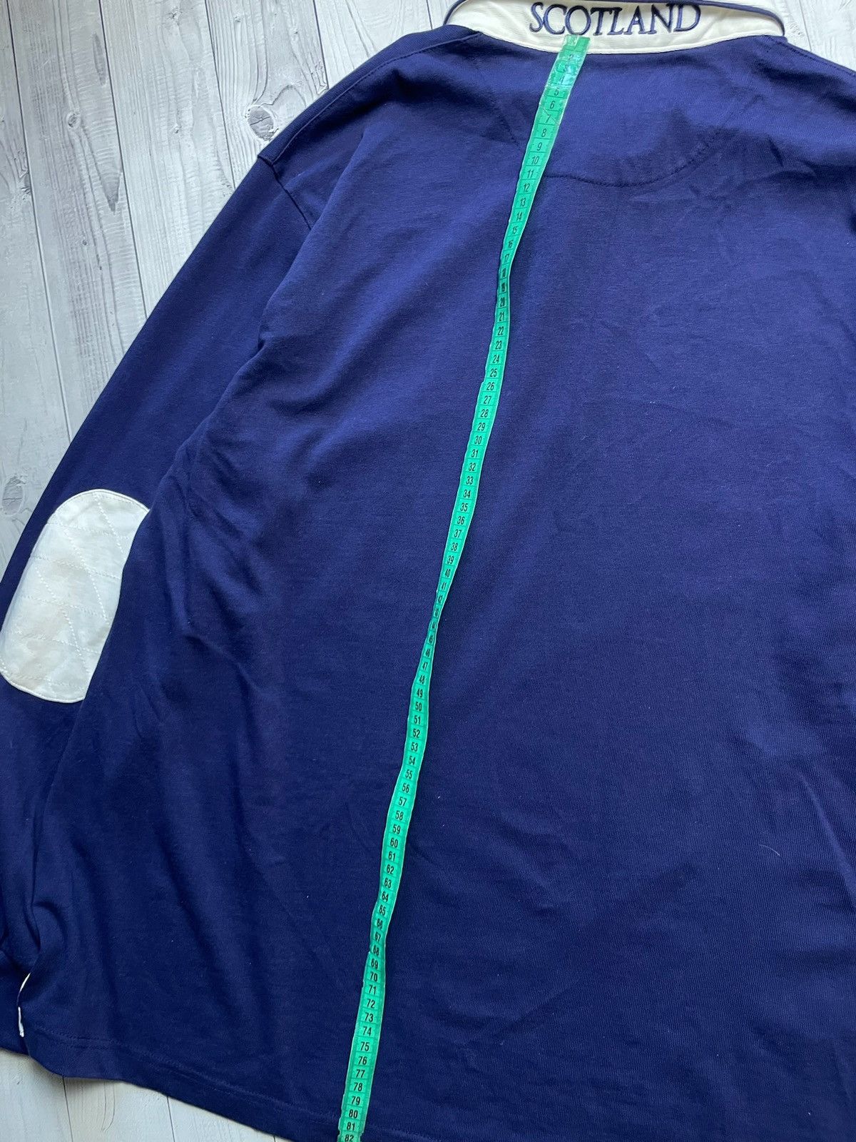 Vintage Vintage Scotland rugby jersey size XXXXL navy Size US XXL / EU 58 / 5 - 5 Thumbnail