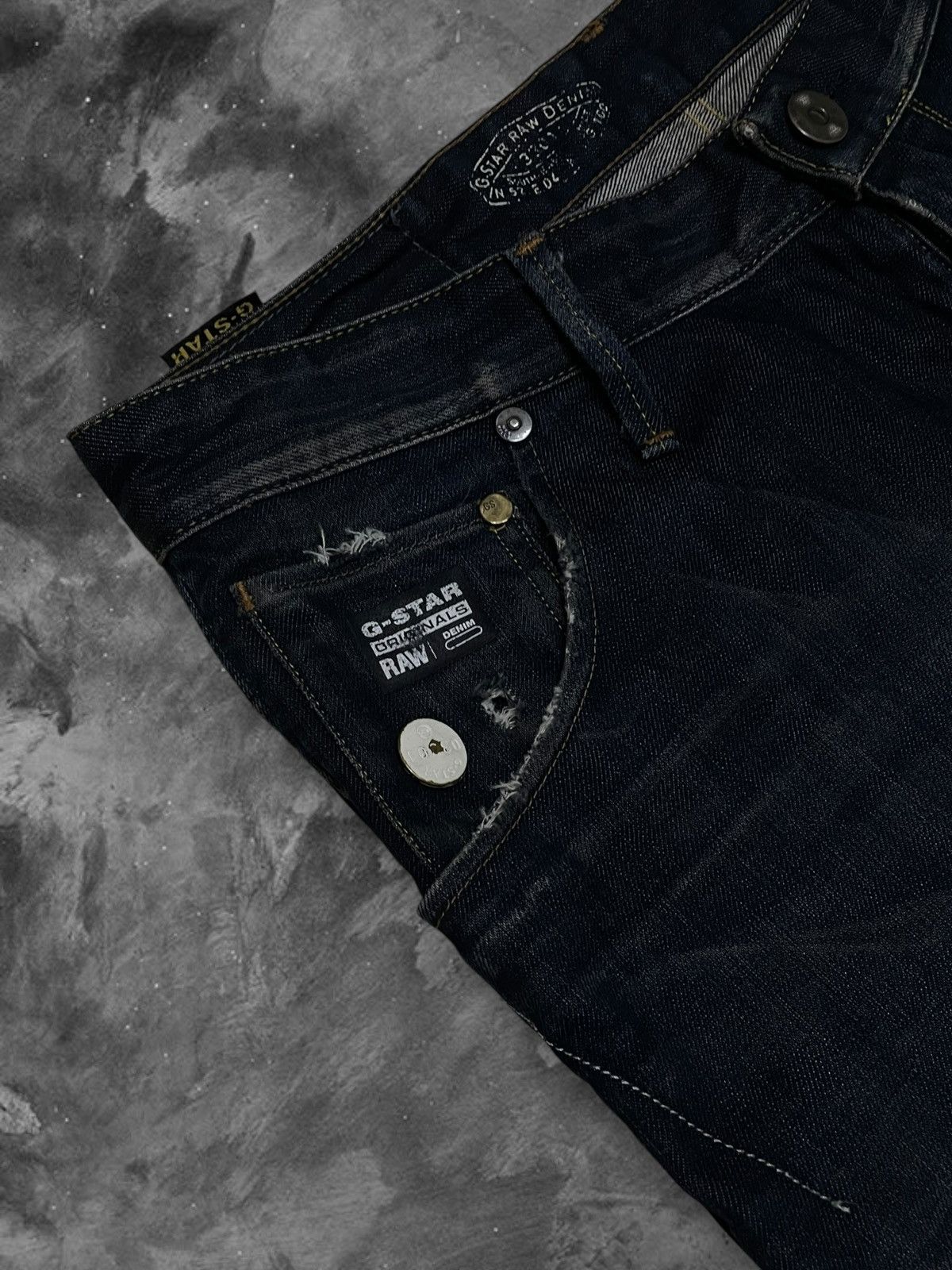 Designer Vintage Designer Gstar Oroginals Raw 3301 Denim Size US 32 / EU 48 - 8 Thumbnail