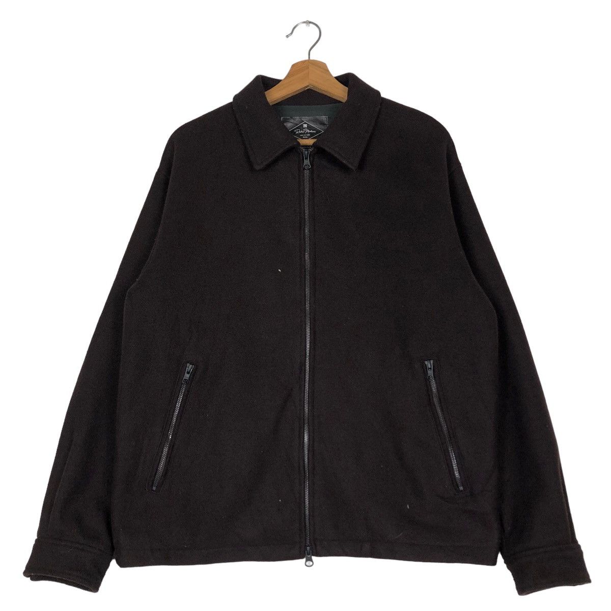 Japanese Brand 🔥Vintage Biker Jacket Raku Motion Japan Issey Miyake Size US M / EU 48-50 / 2 - 1 Thumbnail