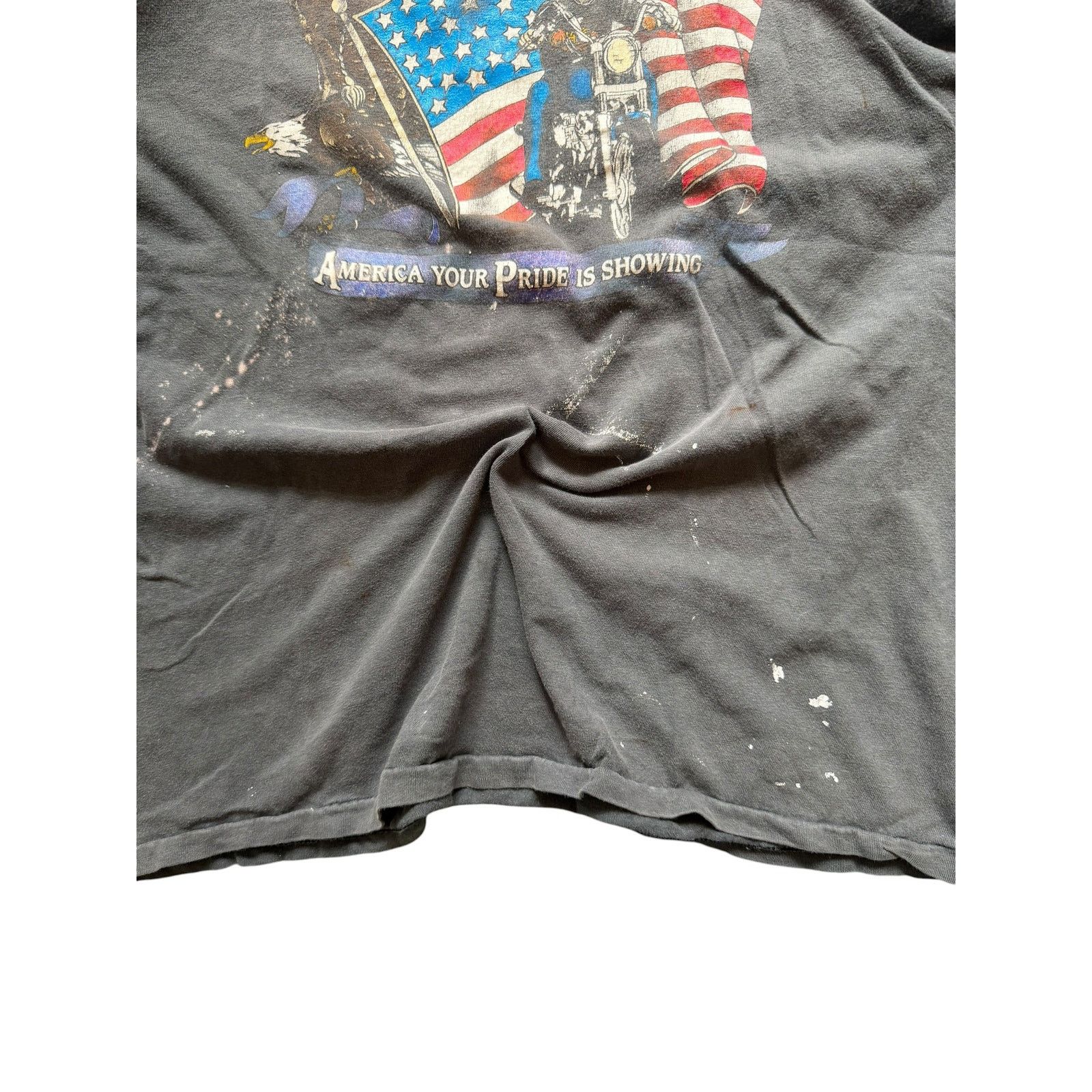 Vintage Vintage HD America Your Pride Flag Rider Tee Size US L / EU 52-54 / 3 - 4 Thumbnail