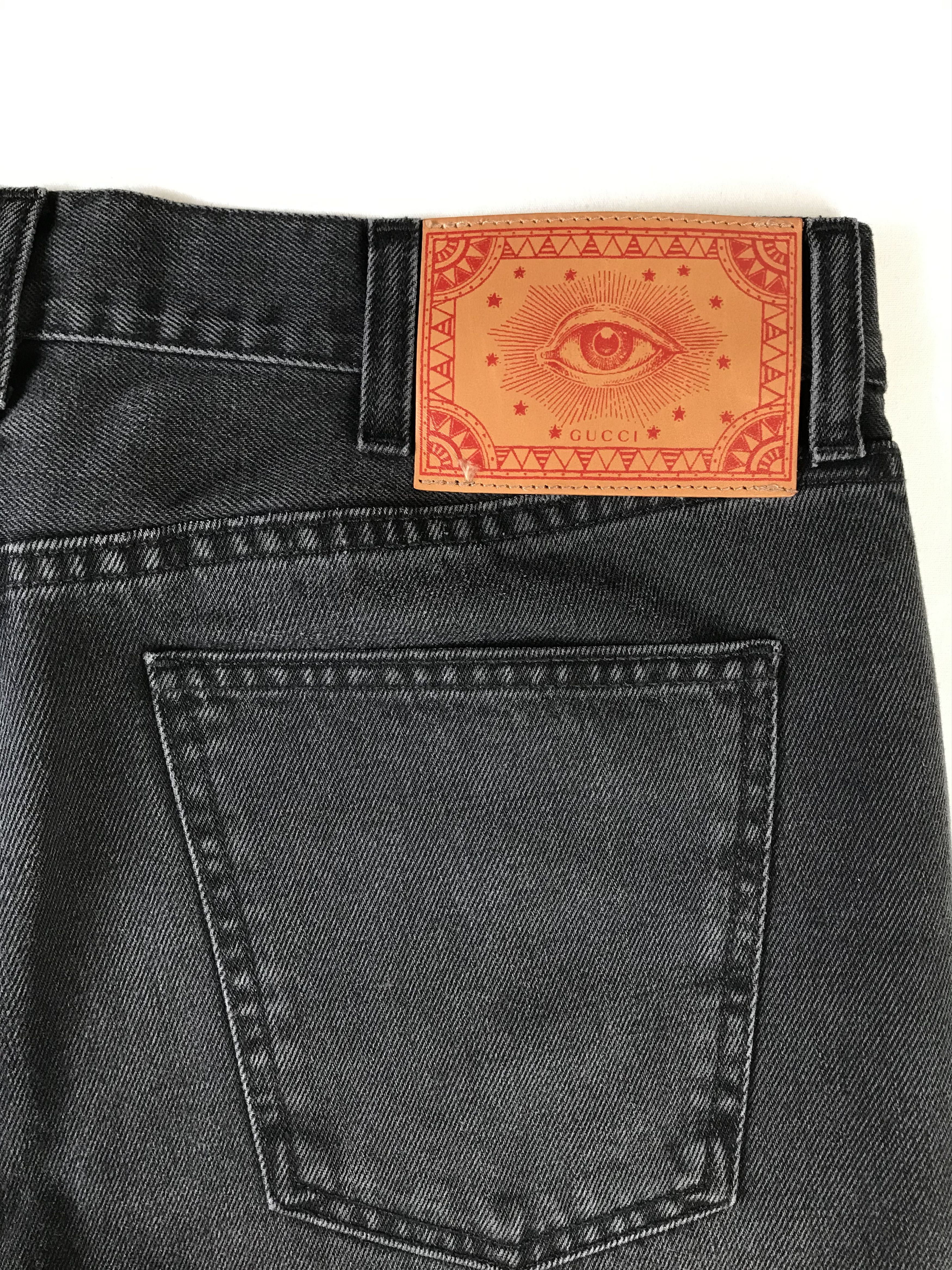 Gucci Men's Black Gucci Jeans Size US 34 / EU 50 - 4 Thumbnail