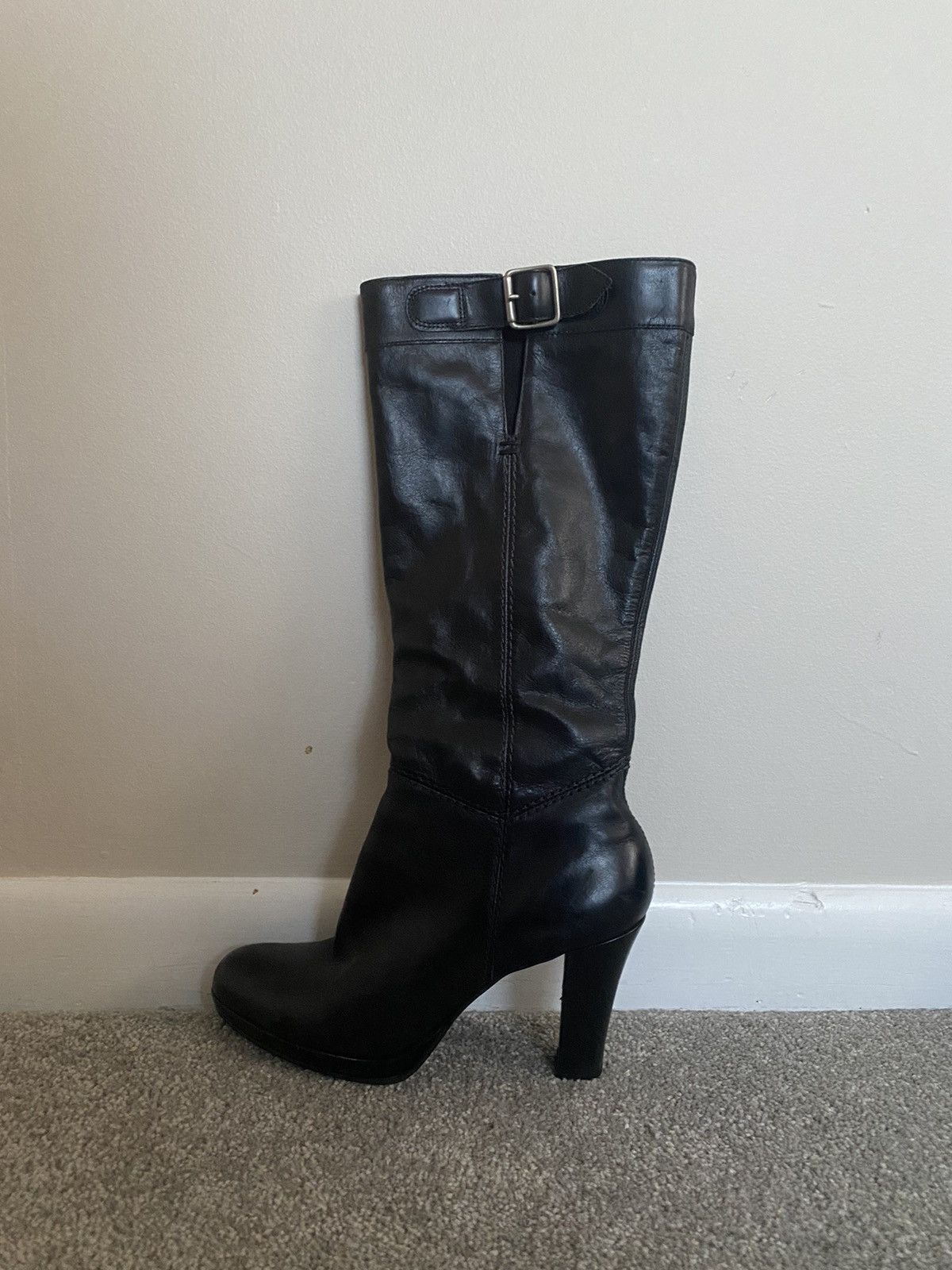Steve Madden Steve Madden Black leather boots Size US 8 / IT 38 - 3 Thumbnail