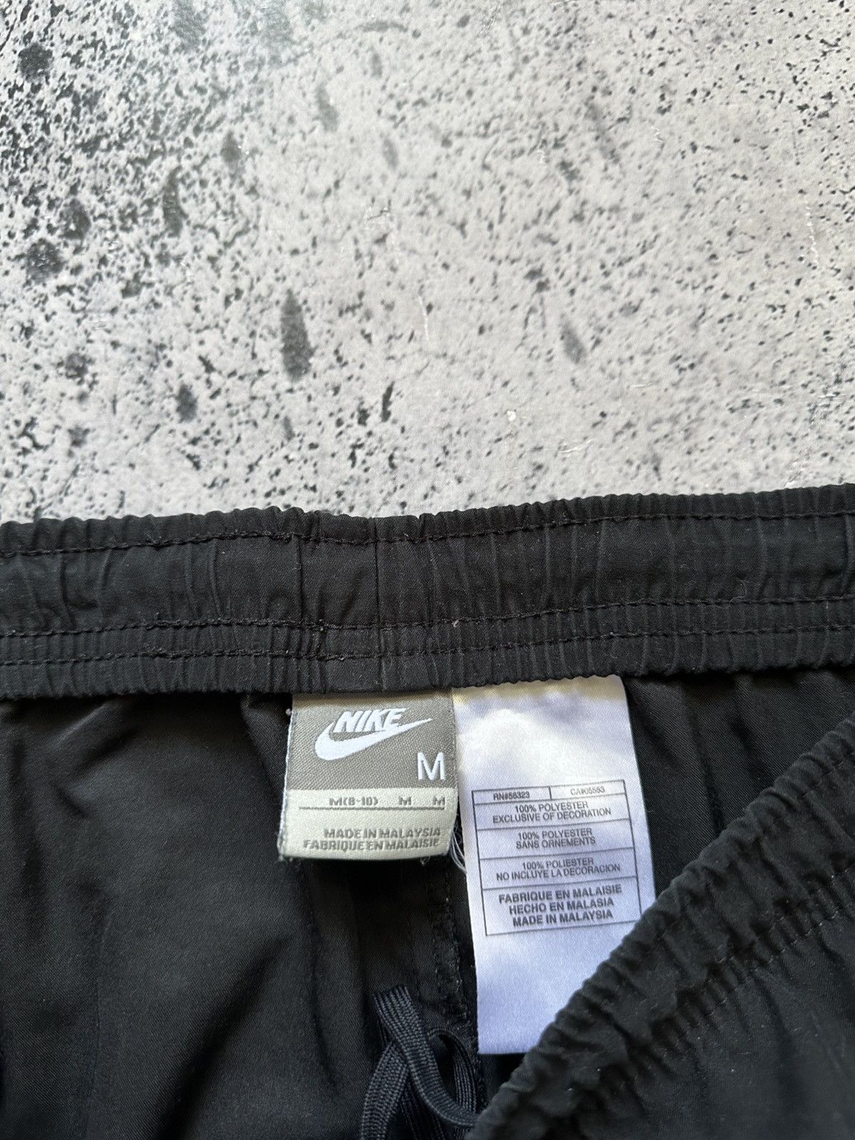 Nike Vintage Nike Track Pants Nylon Mini Swoosh Drill Y2K USA Size US 32 / EU 48 - 4 Thumbnail