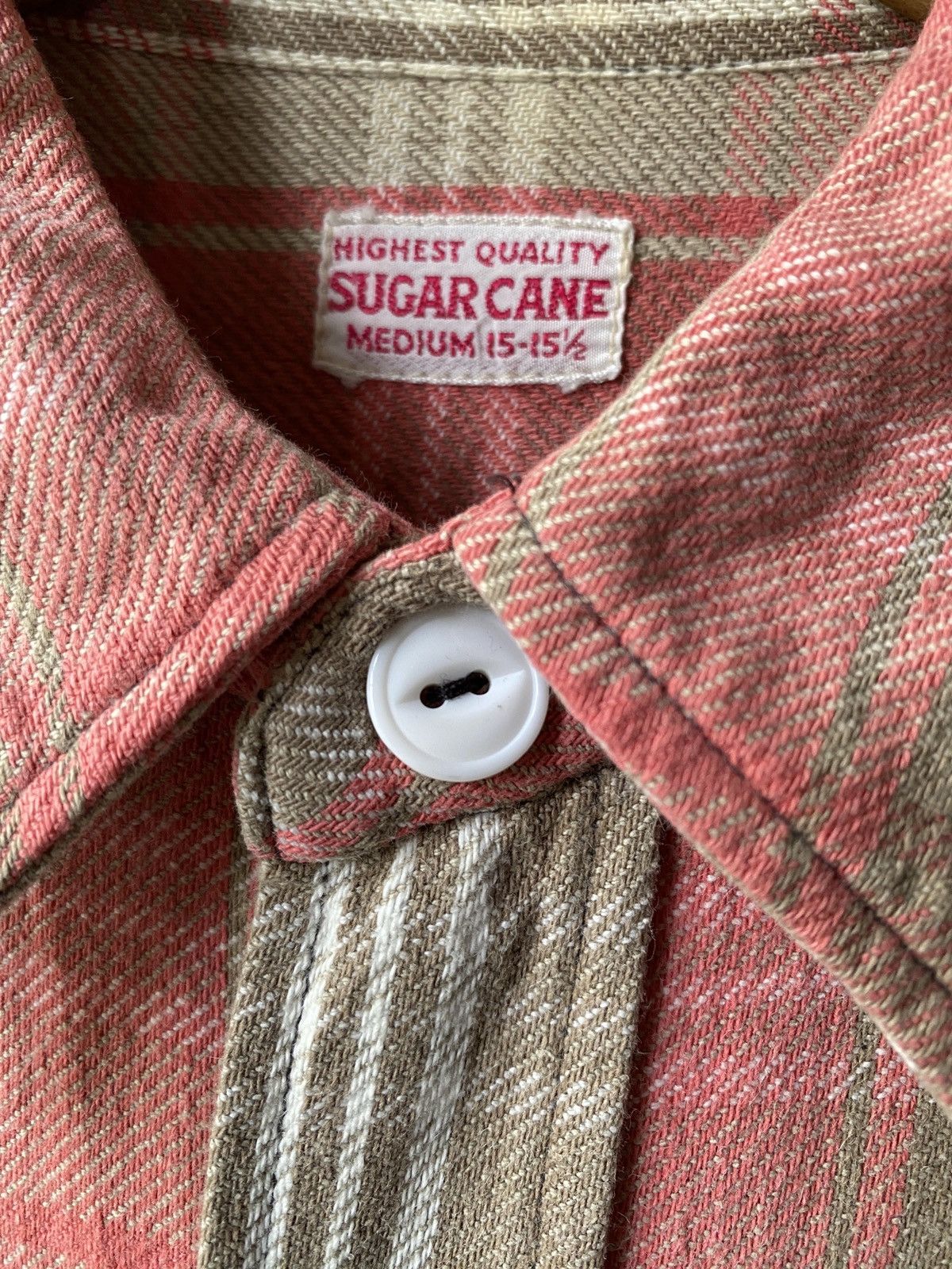 Sugar Cane Vintage Sugar Cane Japan Flannel Shirt Size US M / EU 48-50 / 2 - 13 Thumbnail