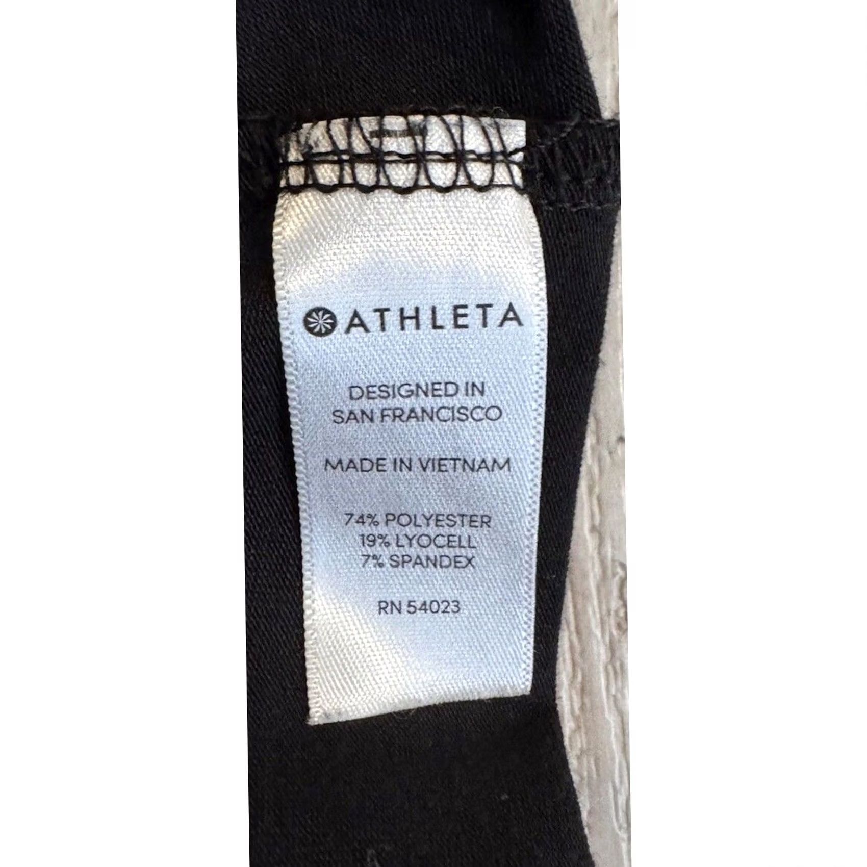 Athleta Athleta Essence Tank Shirt Black Top Size XS Size XS / US 0-2 / IT 36-38 - 5 Thumbnail