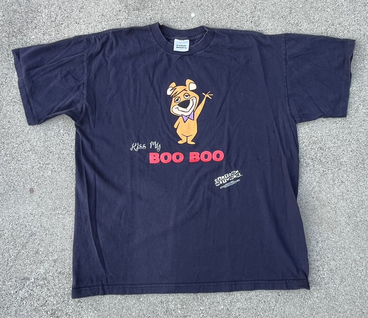 Cartoon Network Vintage Stanley Desantis Cartoon Network Boo Boo Yogi Tshirt Size US L / EU 52-54 / 3 - 8 Thumbnail